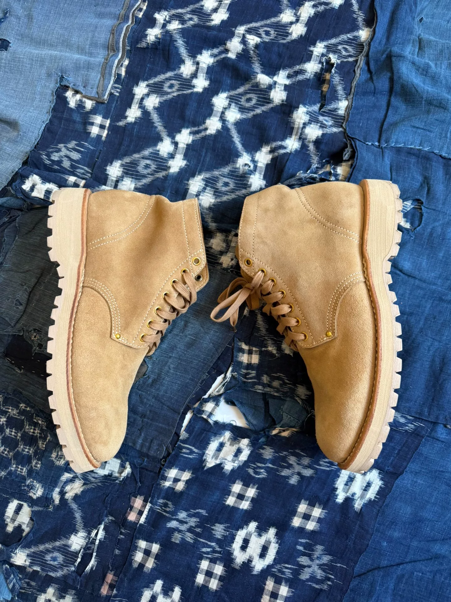 VISVIM 23SS BRIGADIER BOOTS FOLK — front