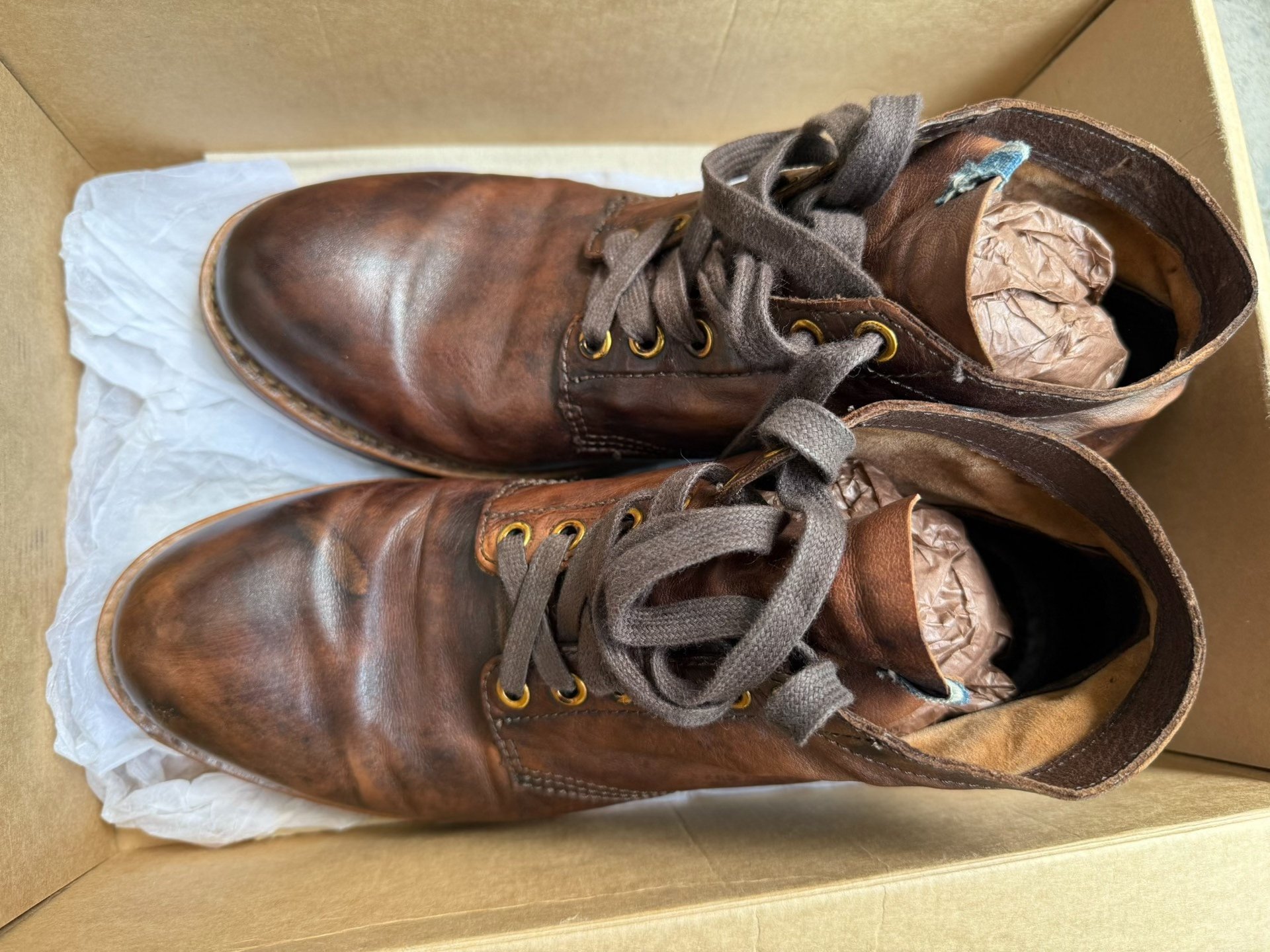 visvim Brigadier Mid Calf Boots — detail
