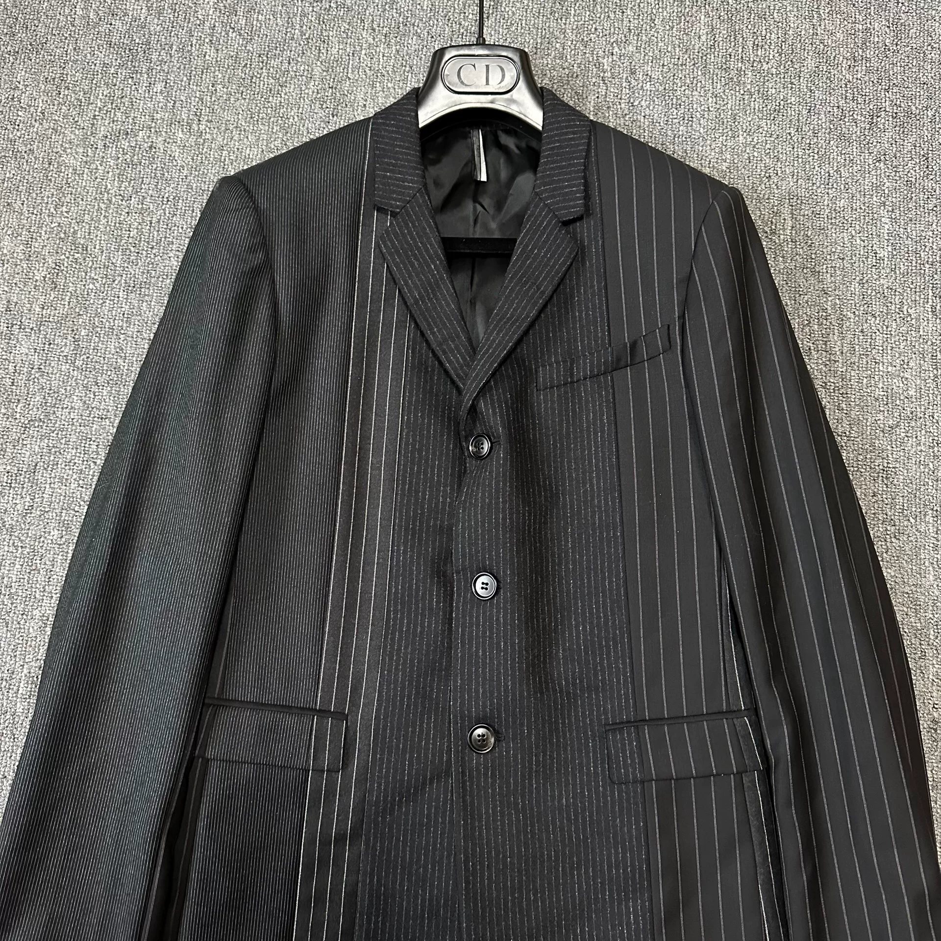 Dior Homme 14FW Multi-Panel Blazer — front