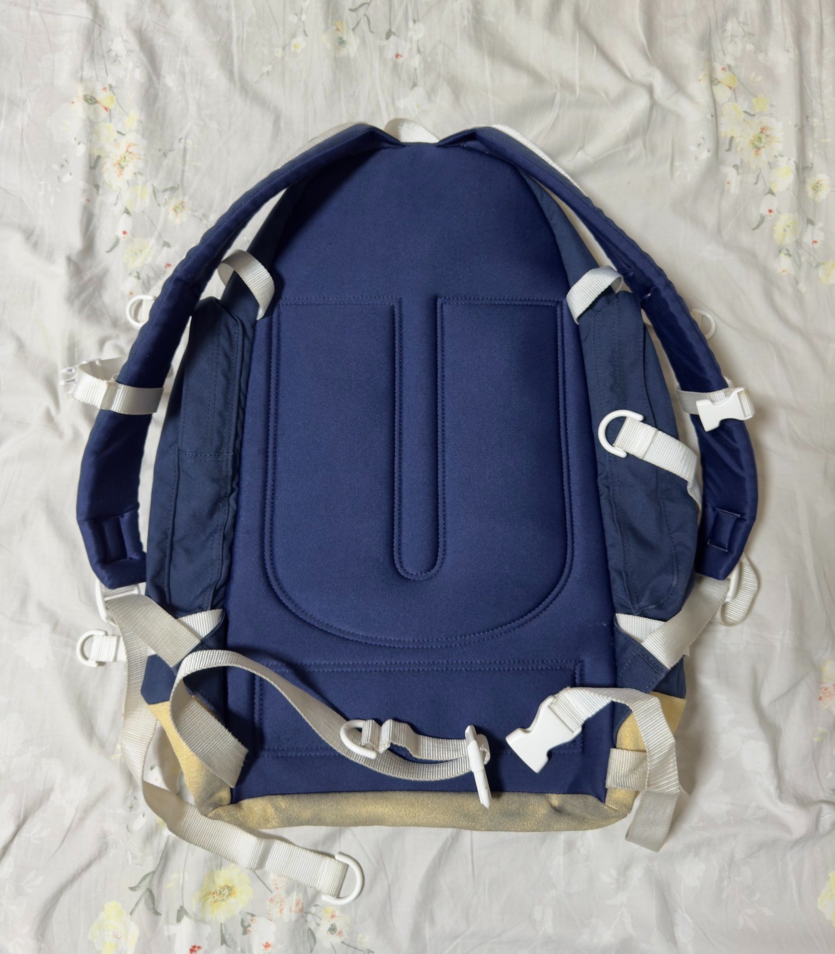 Undercover Multi-Pocket Embroidered Backpack — front