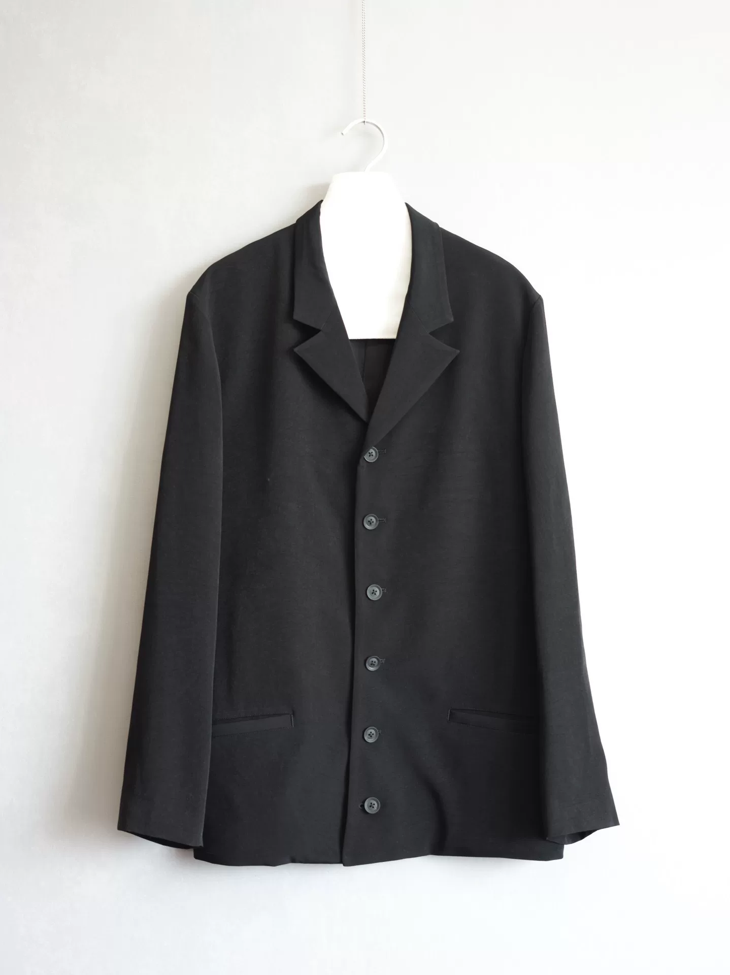 Yohji Yamamoto 24SS Triacetate 6B Jacket