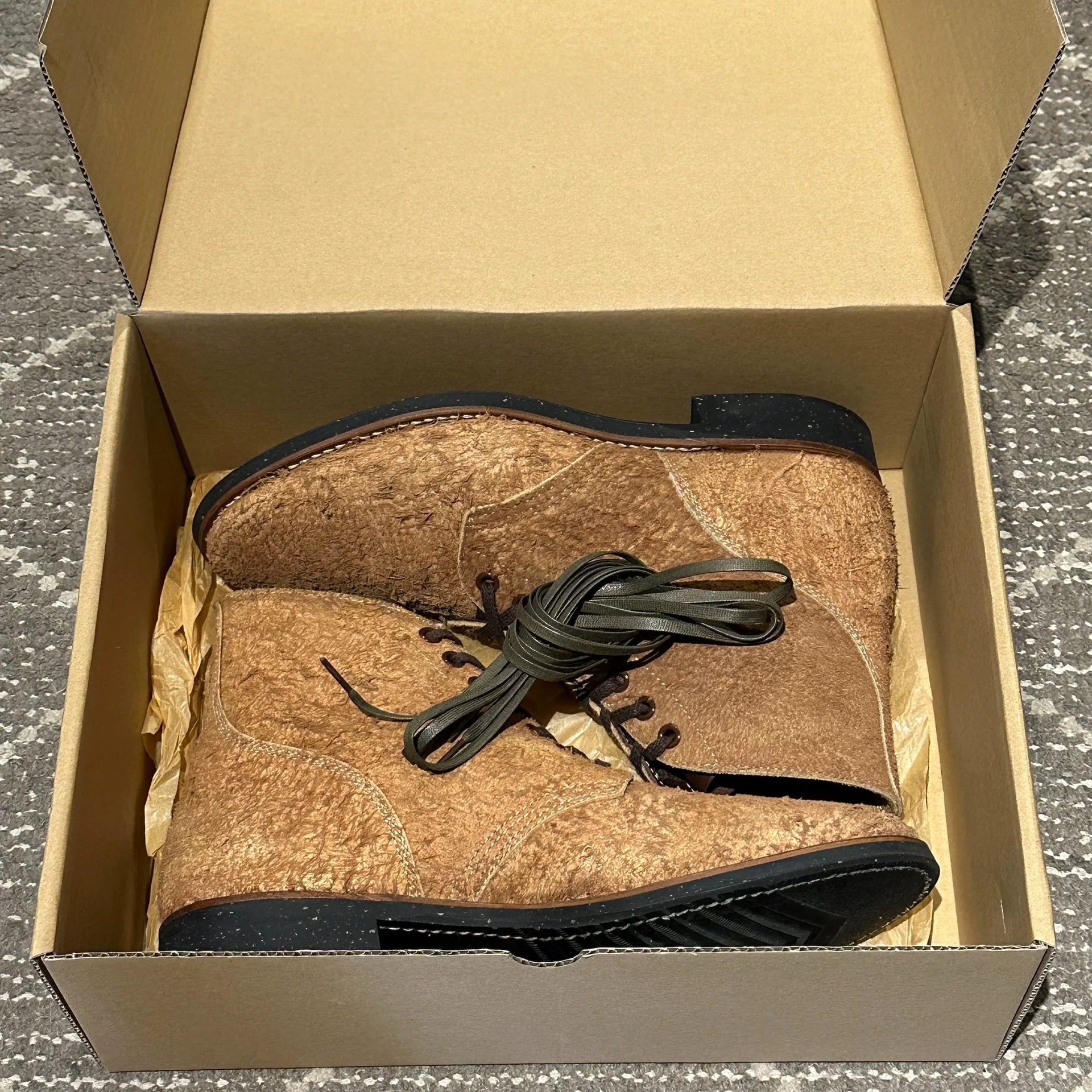 Lua × Skoob M-43 Suede Boot — back