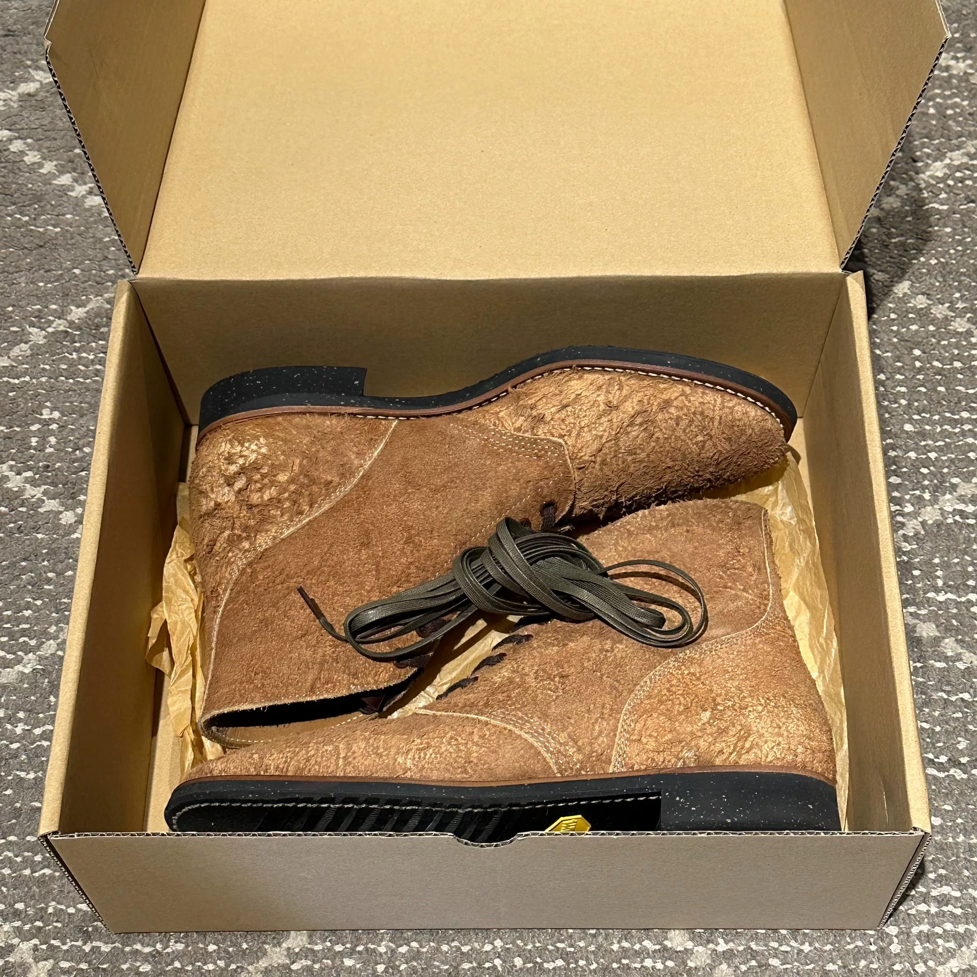 Lua × Skoob M-43 Suede Boot — detail