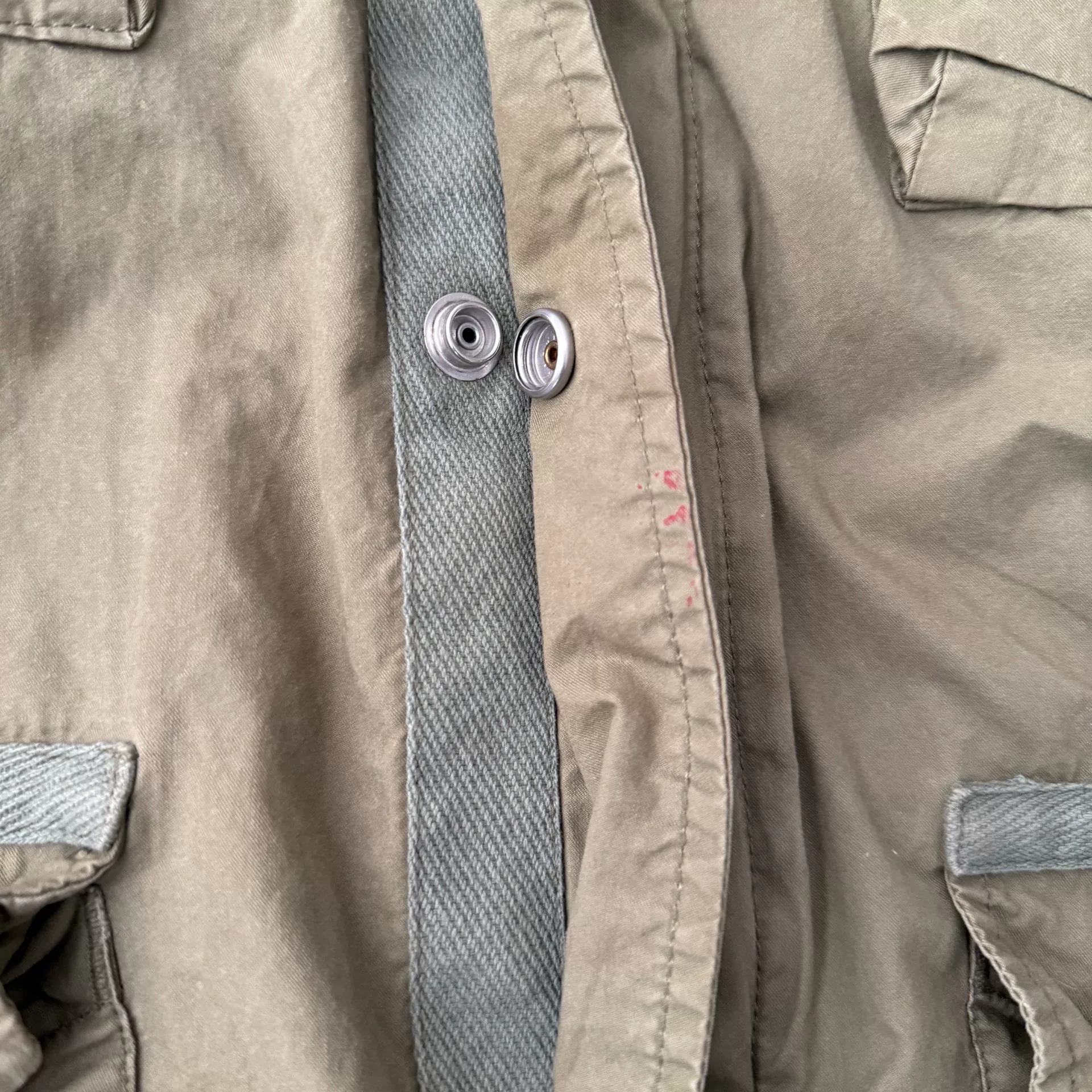 Descendant 19AW Balboa Weather M65 Jacket — label