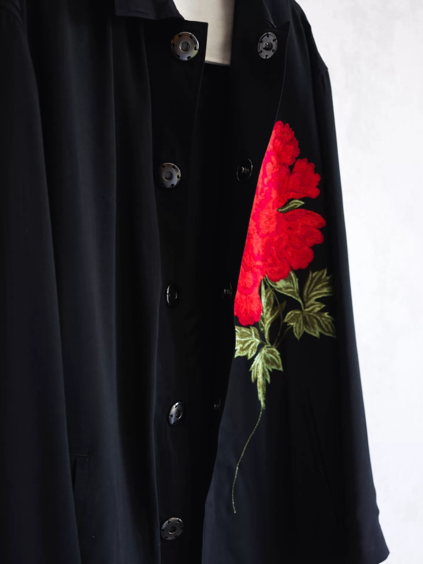 Yohji Yamamoto 96SS Peony Coat — front