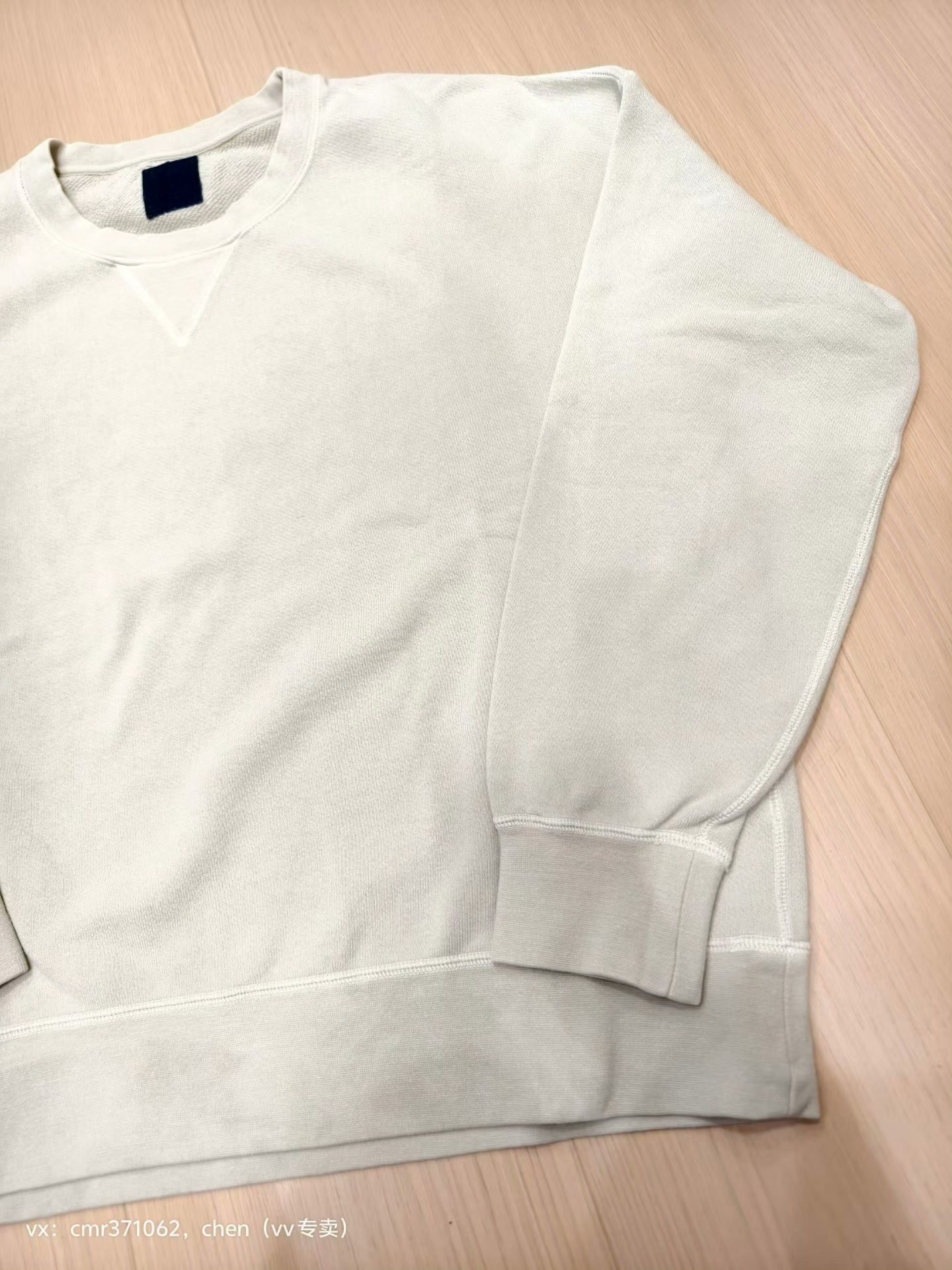 VISVIM 22 ICT JUMBO SB SWEAT L/S DMGD — detail