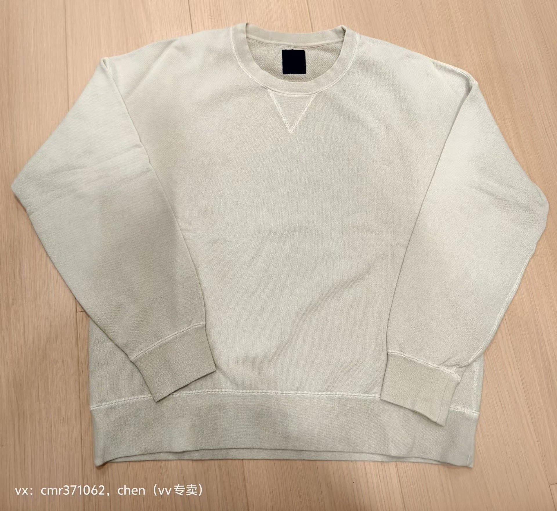 VISVIM 22 ICT JUMBO SB SWEAT L/S DMGD
