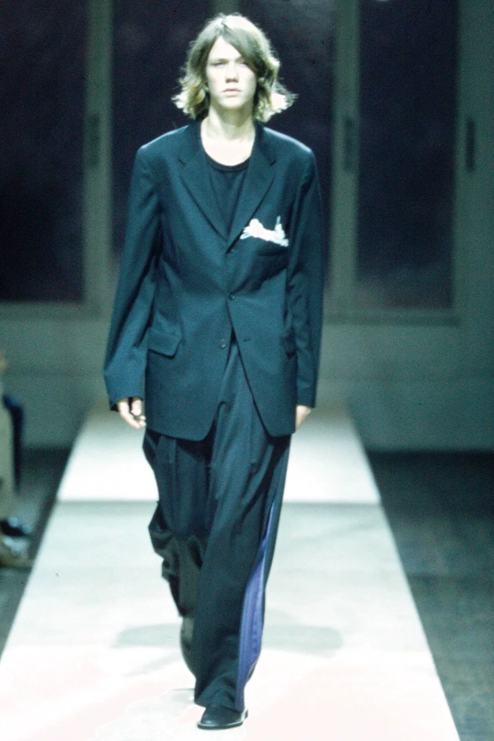 Yohji Yamamoto 02SS Embroidered Jacket — detail
