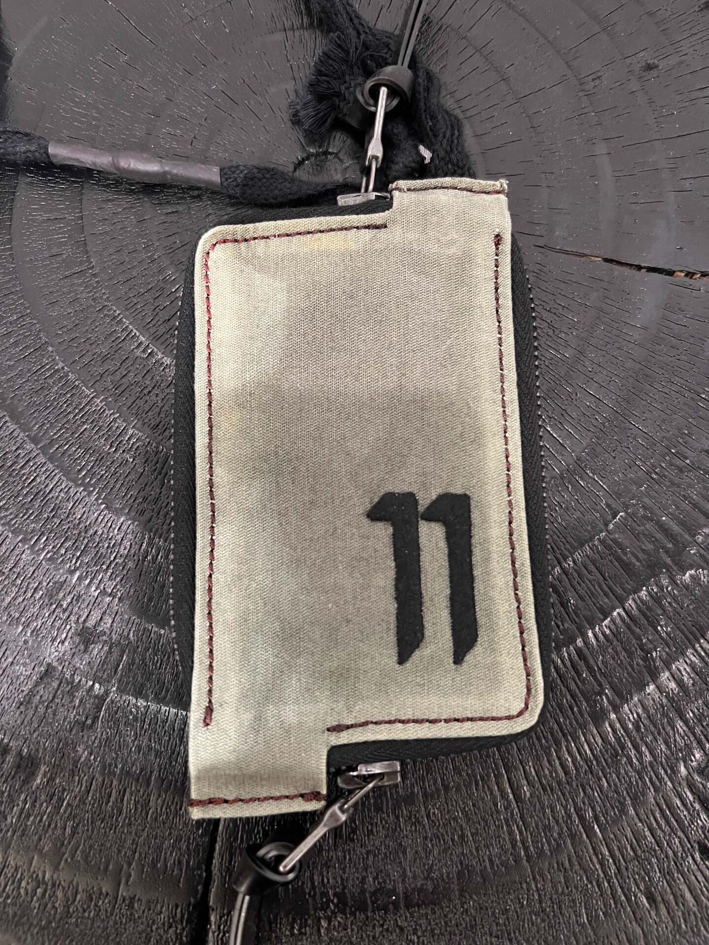 Boris Bidjan Saberi 11by BBS Small Coin Purse — detail
