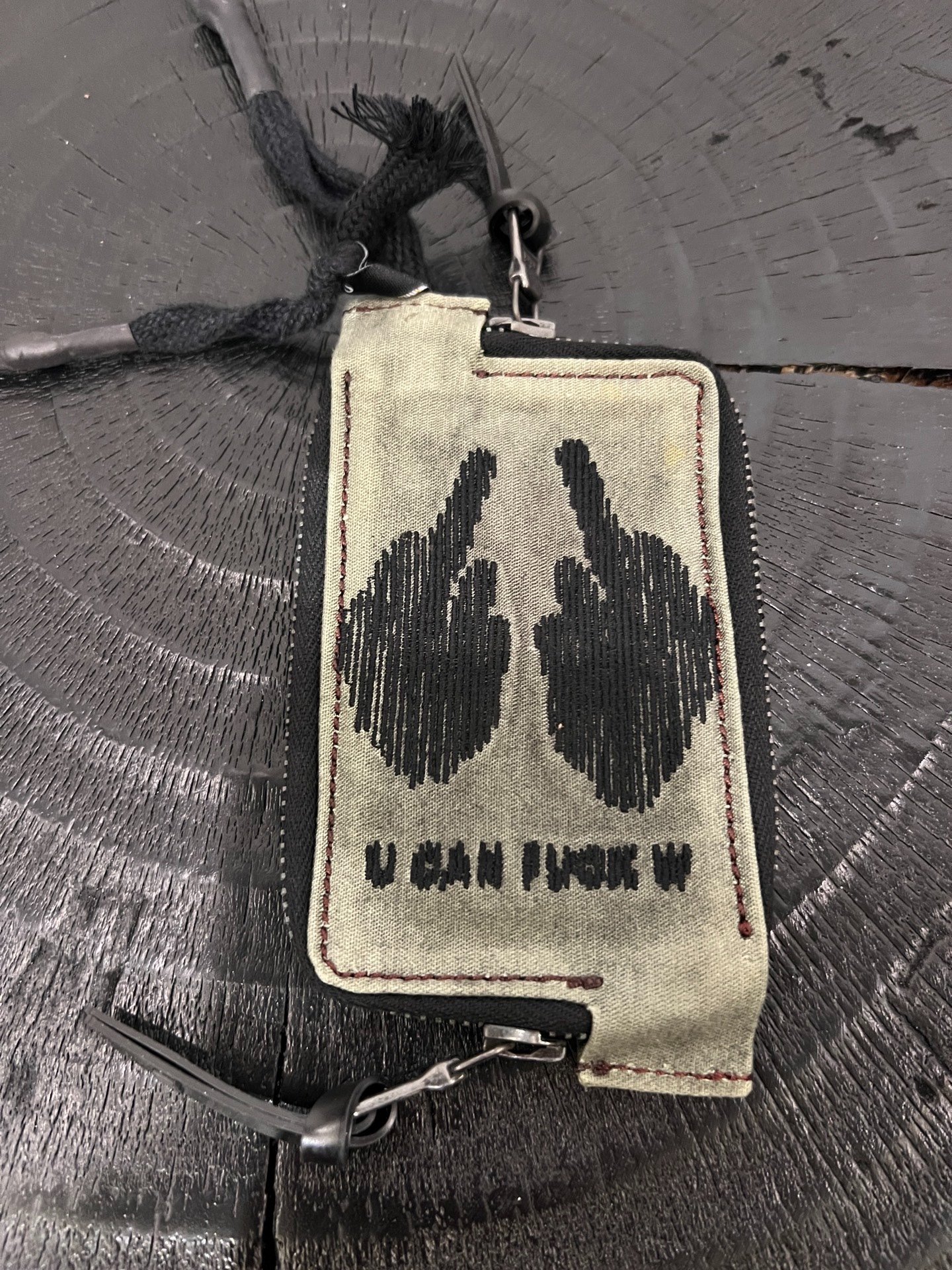 Boris Bidjan Saberi 11by BBS Small Coin Purse — front