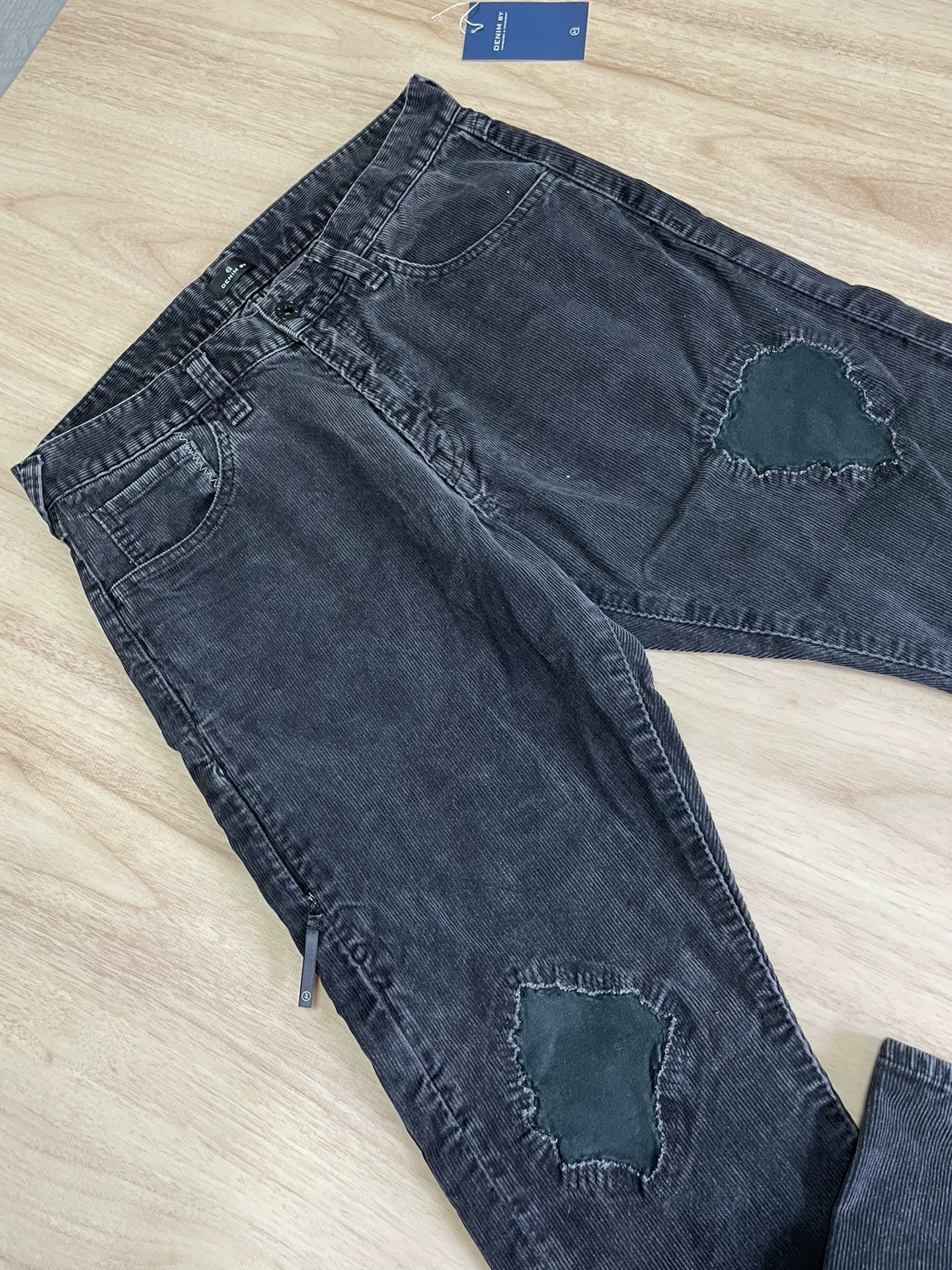 Vanquish Fragment Washed Corduroy Lightning Pants — detail