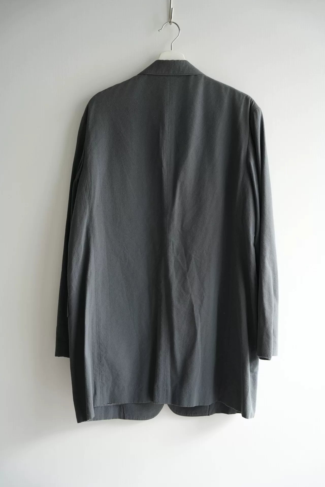 Yohji Yamamoto 01ss Haze Blue Long Suit — front