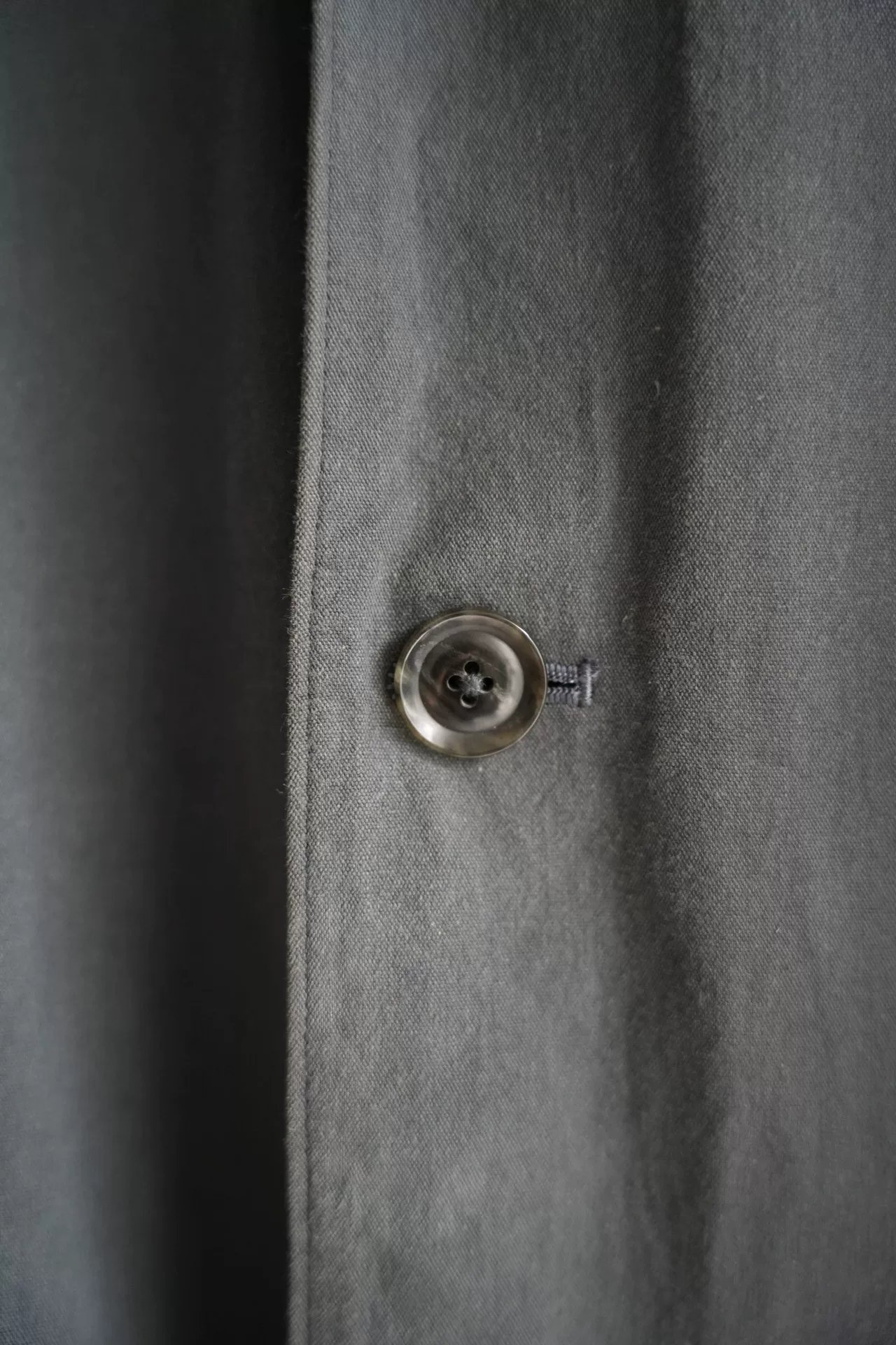 Yohji Yamamoto 01ss Haze Blue Long Suit — back