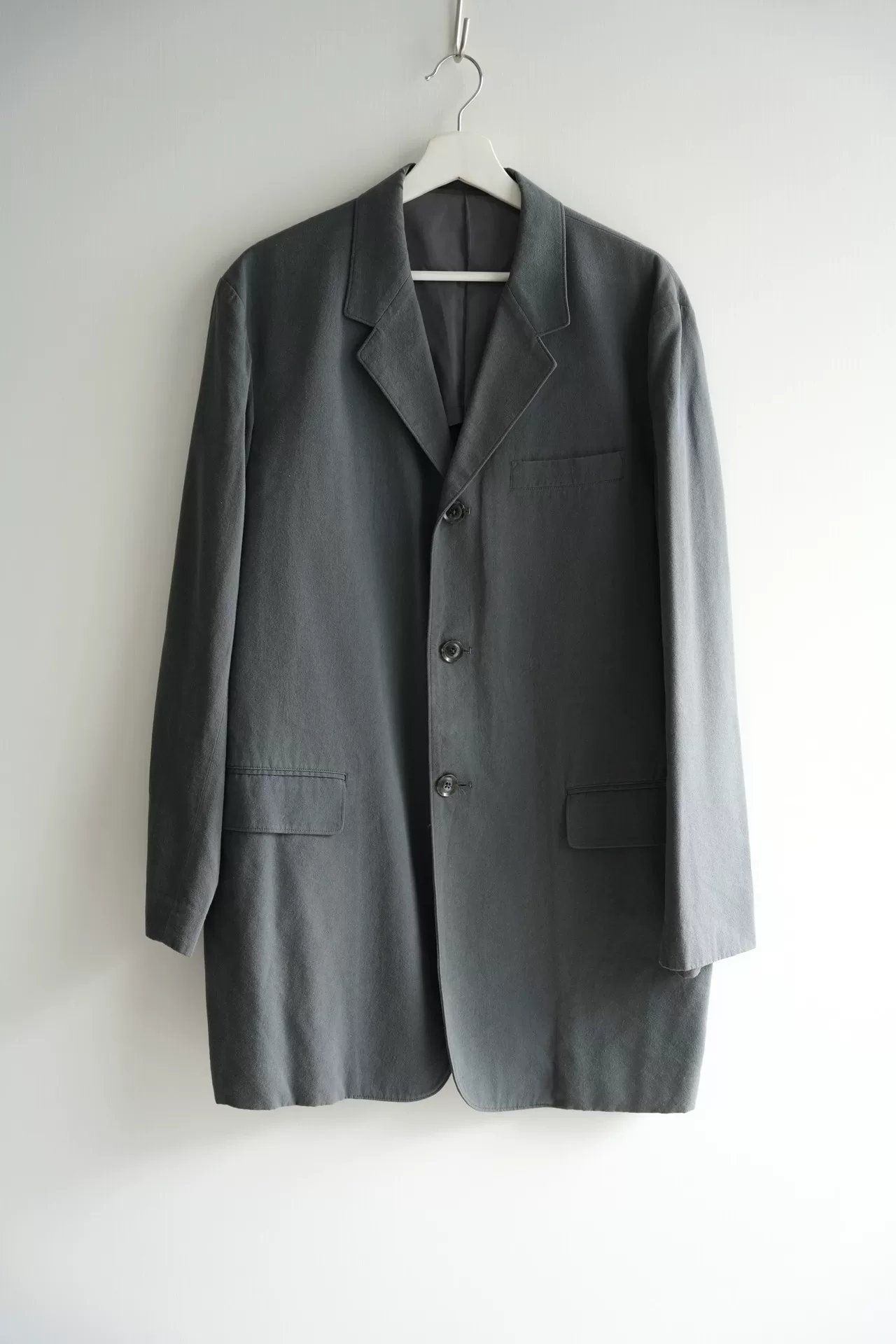 Yohji Yamamoto 01ss Haze Blue Long Suit