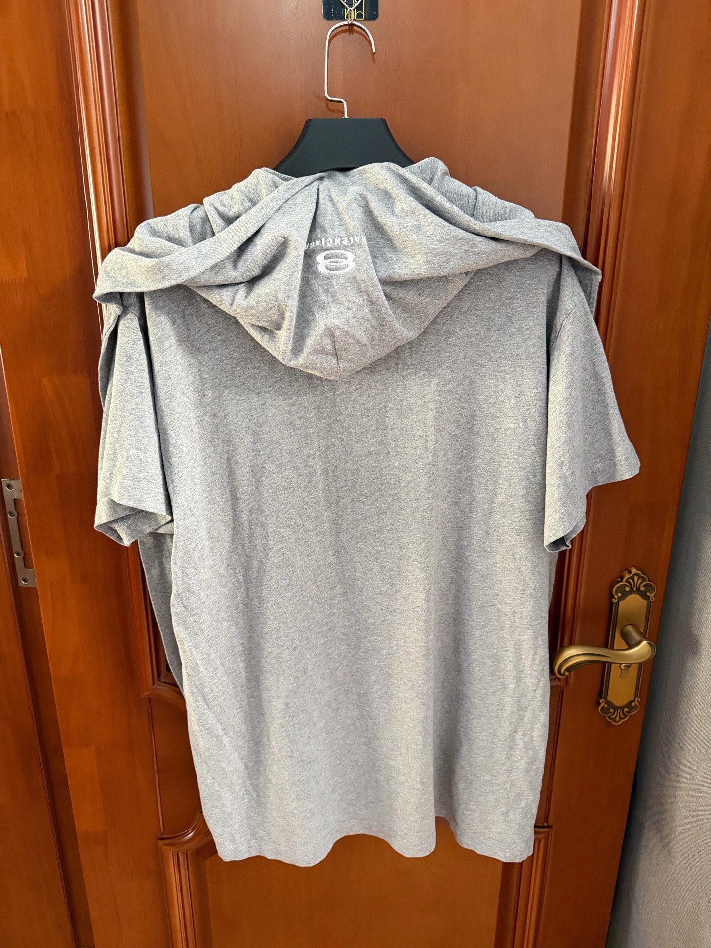 Balenciaga Fake Two-Piece Shawl Short Sleeve — front