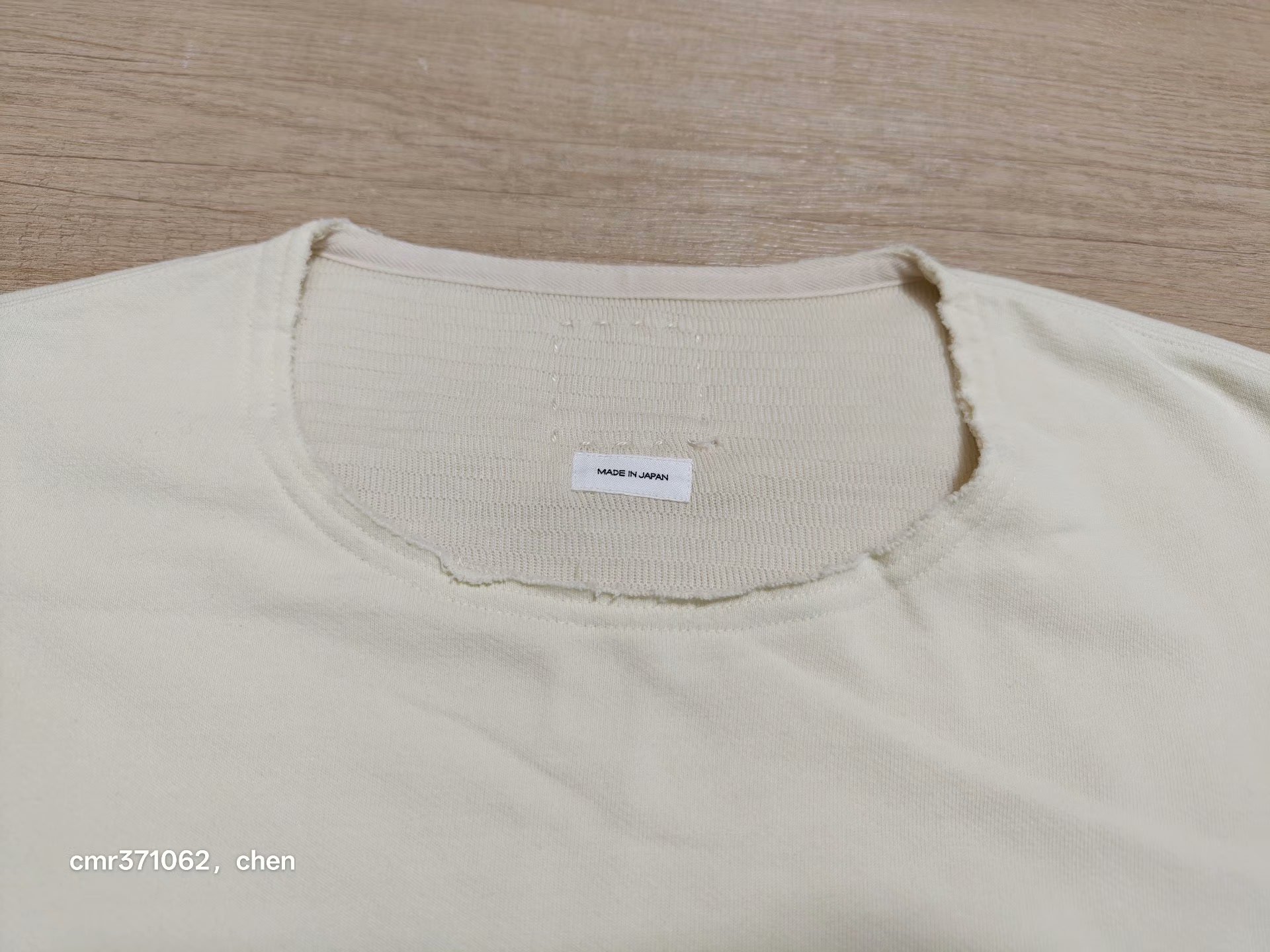 VISVIM 25AW BURROW DUAL SWEAT — back