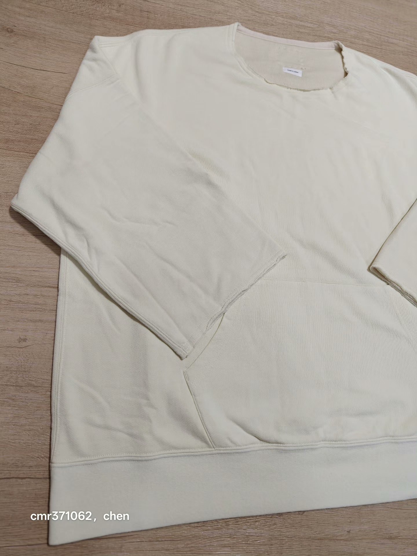 VISVIM 25AW BURROW DUAL SWEAT — front