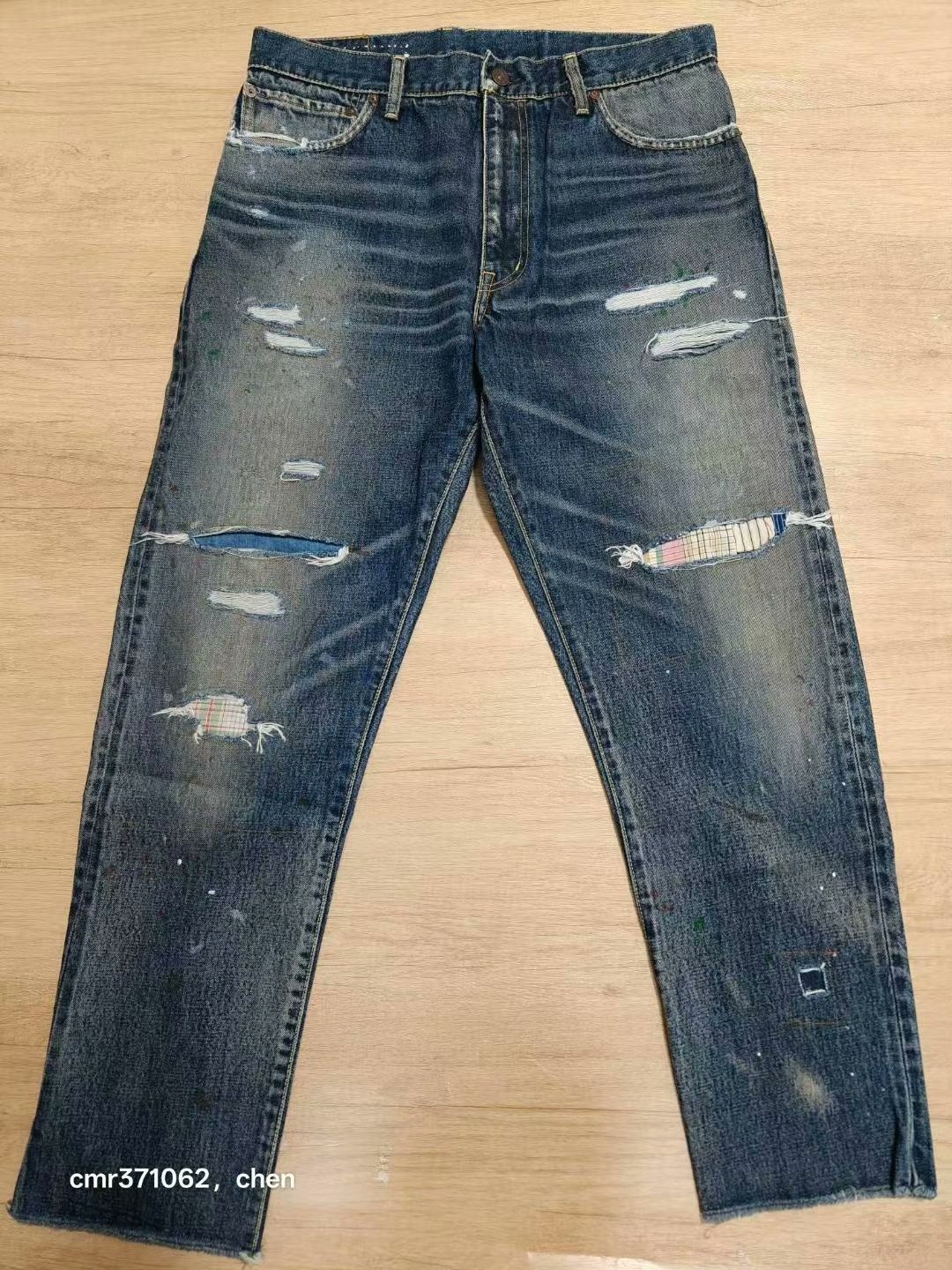 visvim 21 ICT Journeyman Tacked Crash Pants