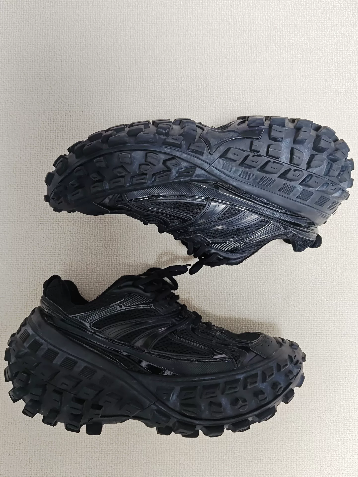 Balenciaga Defender Low-Top Sneakers — back
