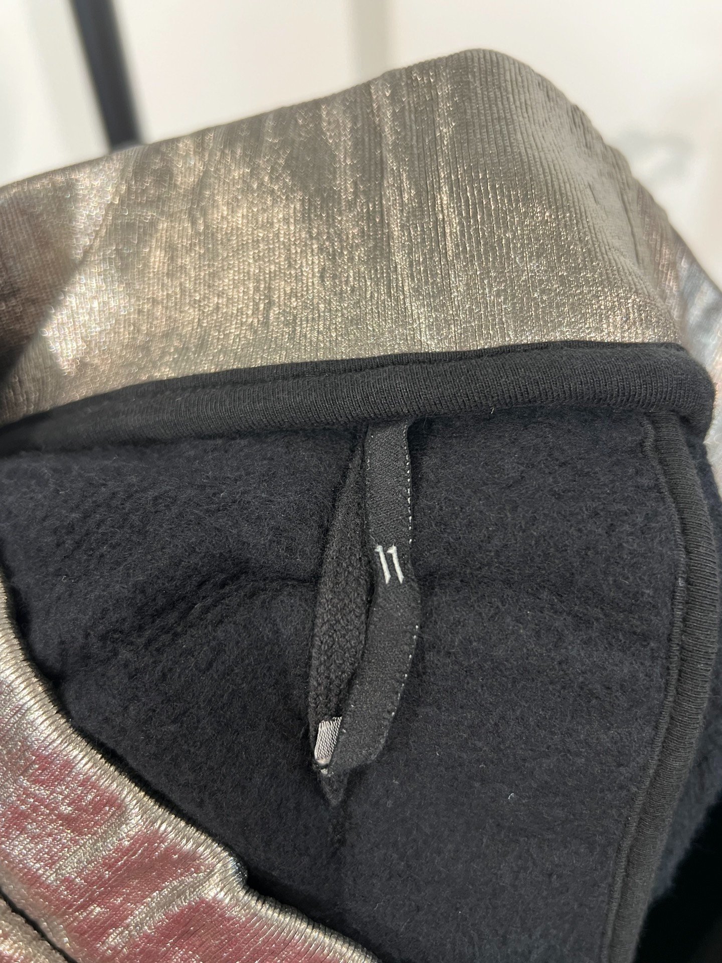Boris Bidjan Saberi P8F Silver Coated Shorts — back