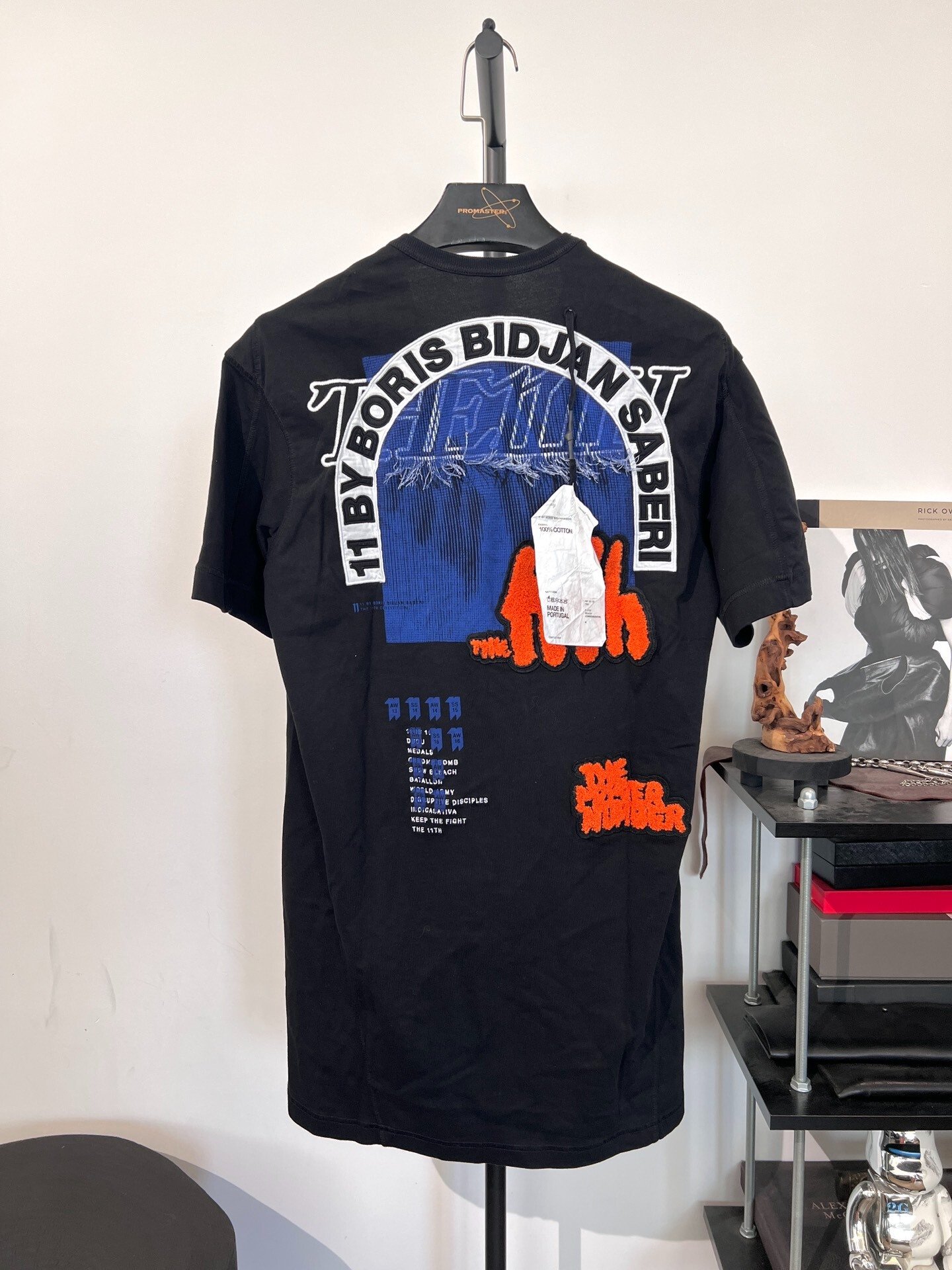 Boris Bidjan Saberi 11by bbs TS3 Patch Embroidered Short-Sleeve T-Shirt