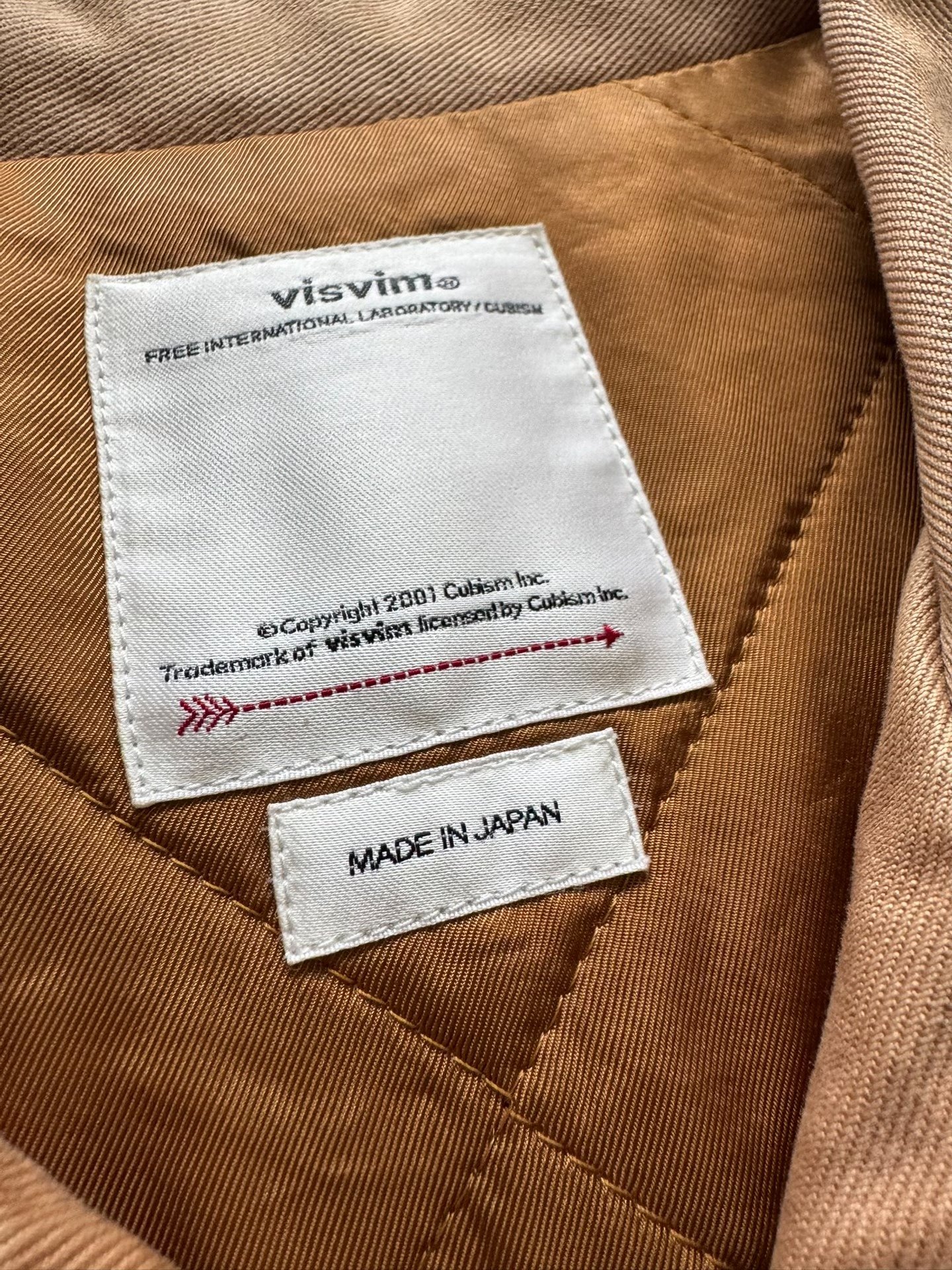 VISVIM 22AW BYRON DRIVERS JKT — back