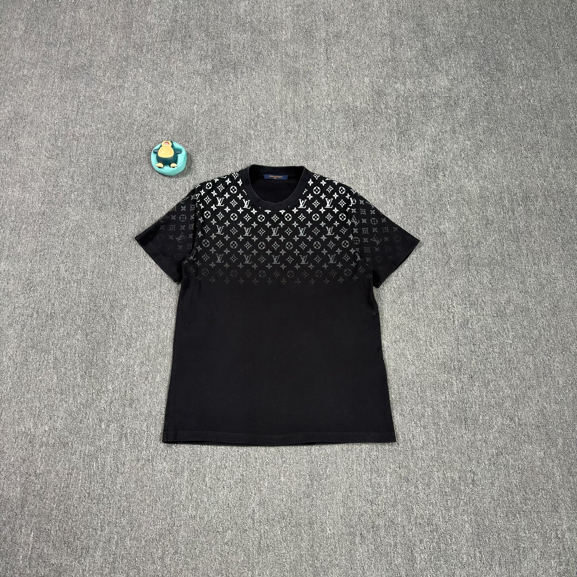 Louis Vuitton Gradient Monogram Black Shirt