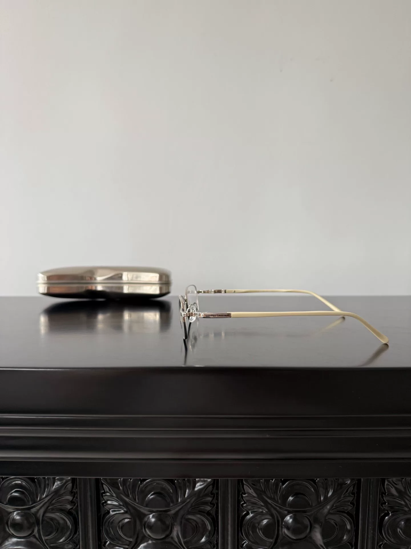Jean Paul Gaultier JPG Futuristic Tech Glasses — front