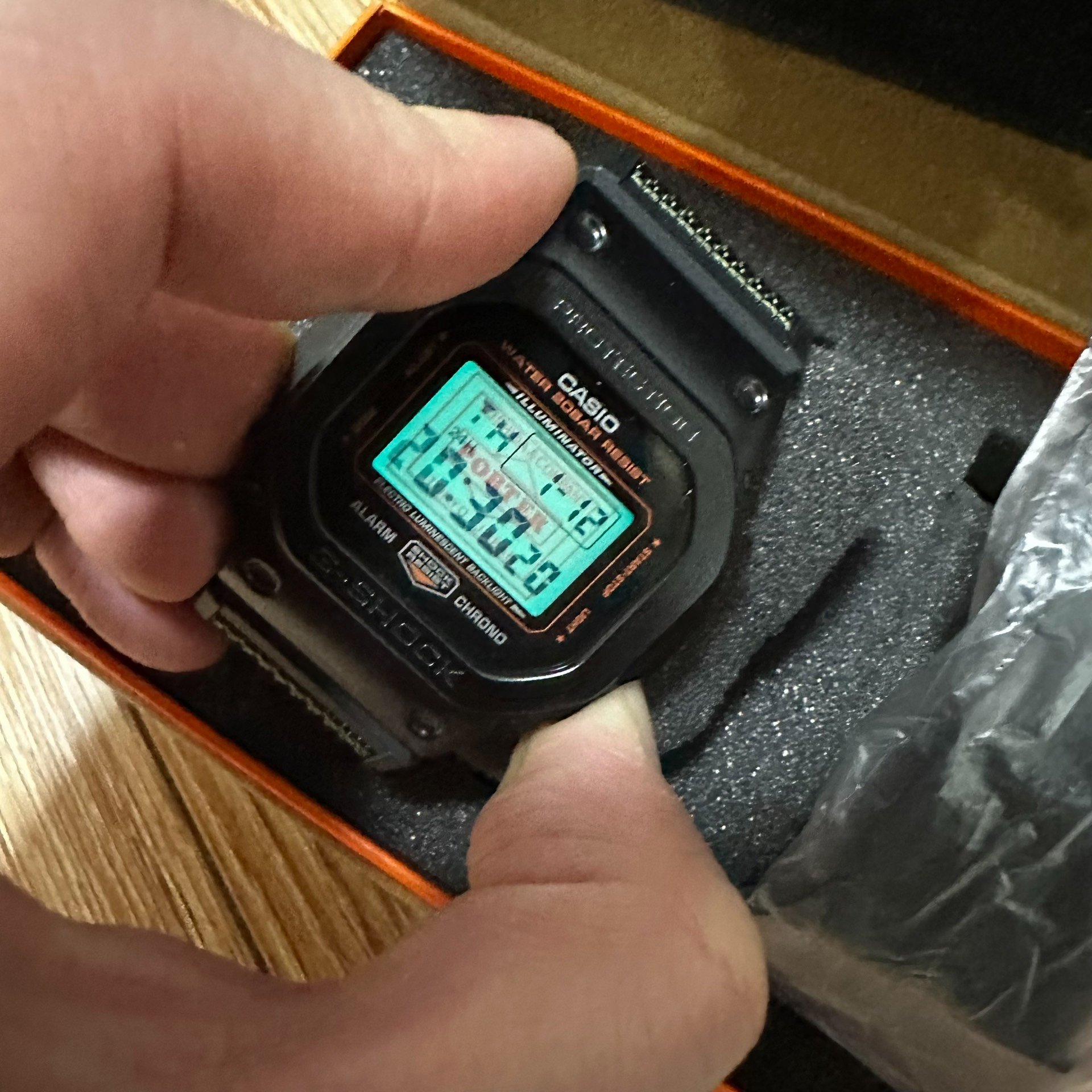 Casio G-Shock Porter 85th Anniversary Limited — label