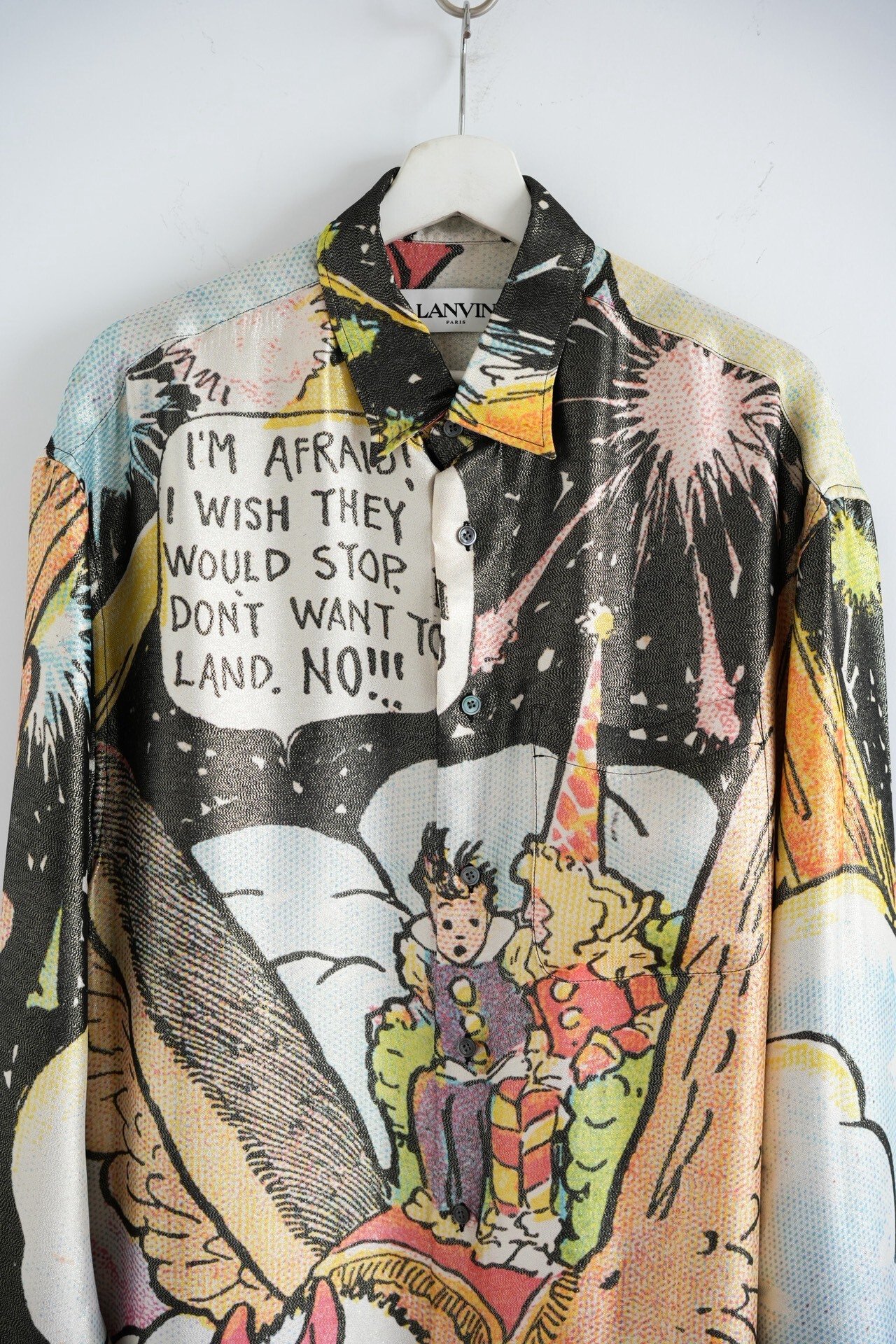 Lanvin 20SS Nemo Print Shirt — back