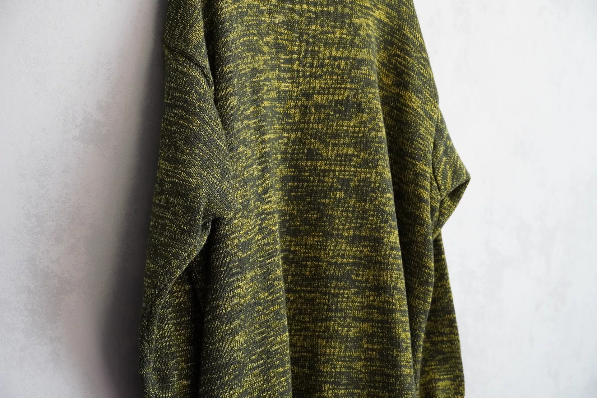 Yohji Yamamoto 80SS Oversized Wooden Button Cardigan — label