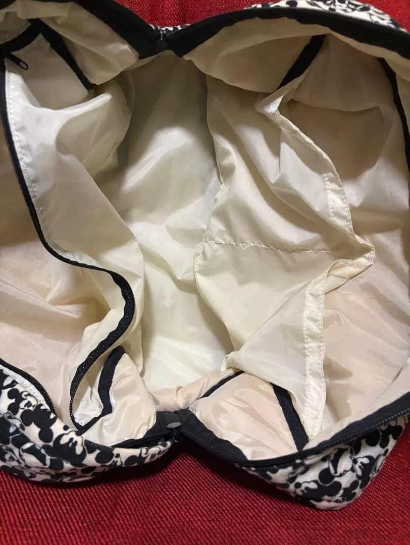 Porter×Beams Mickey Boston Bag Discontinued — back
