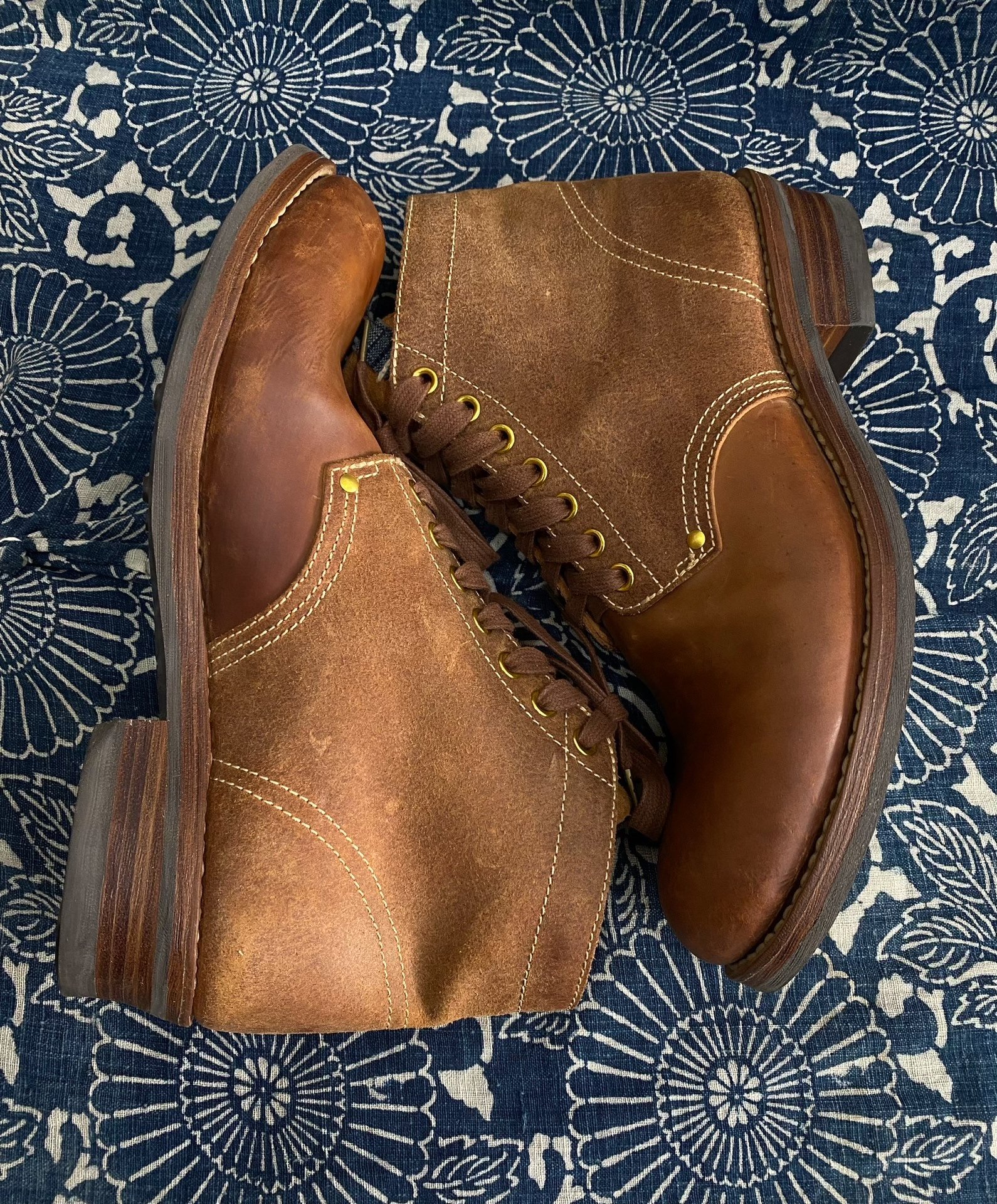 VISVIM 18SS ICT BRIGADIER BOOT — front