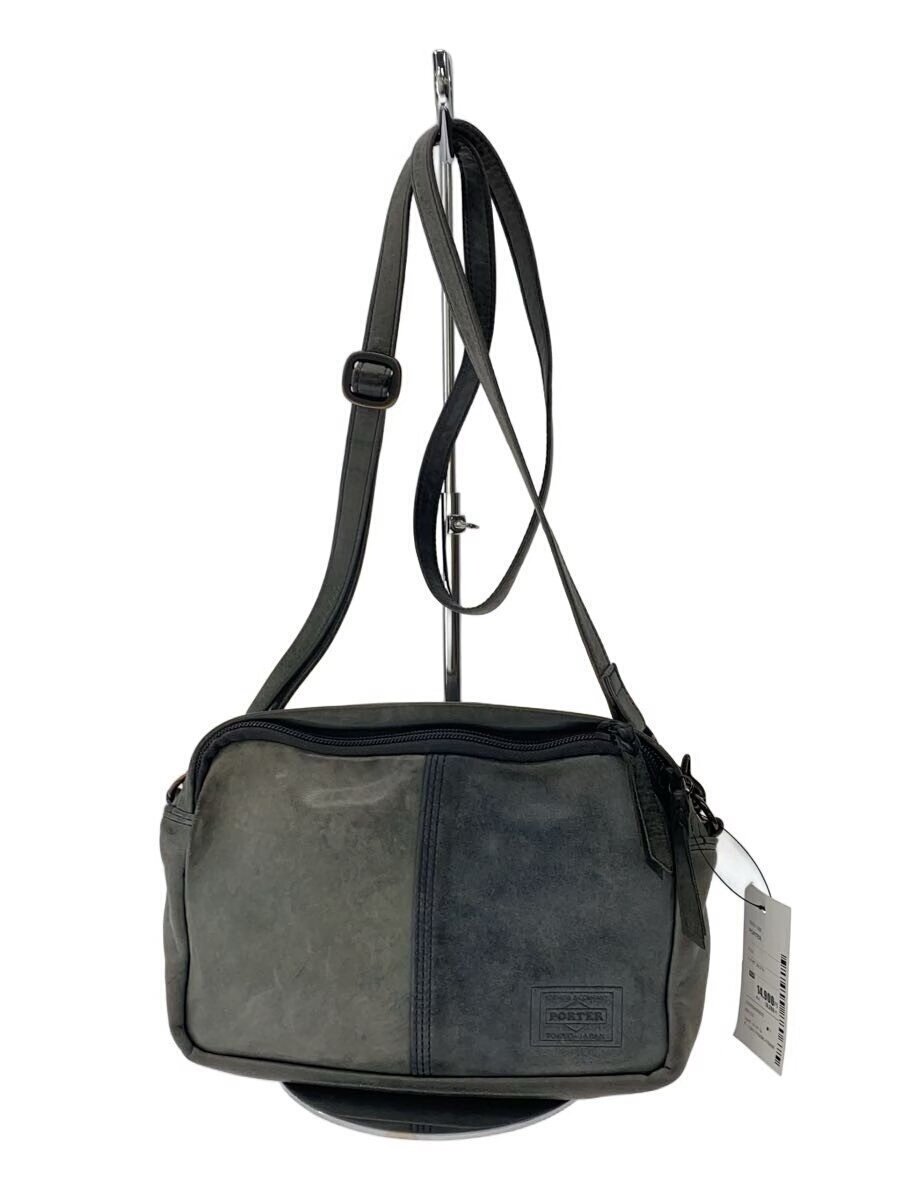 Porter Color Block Leather Single-Shoulder Bag
