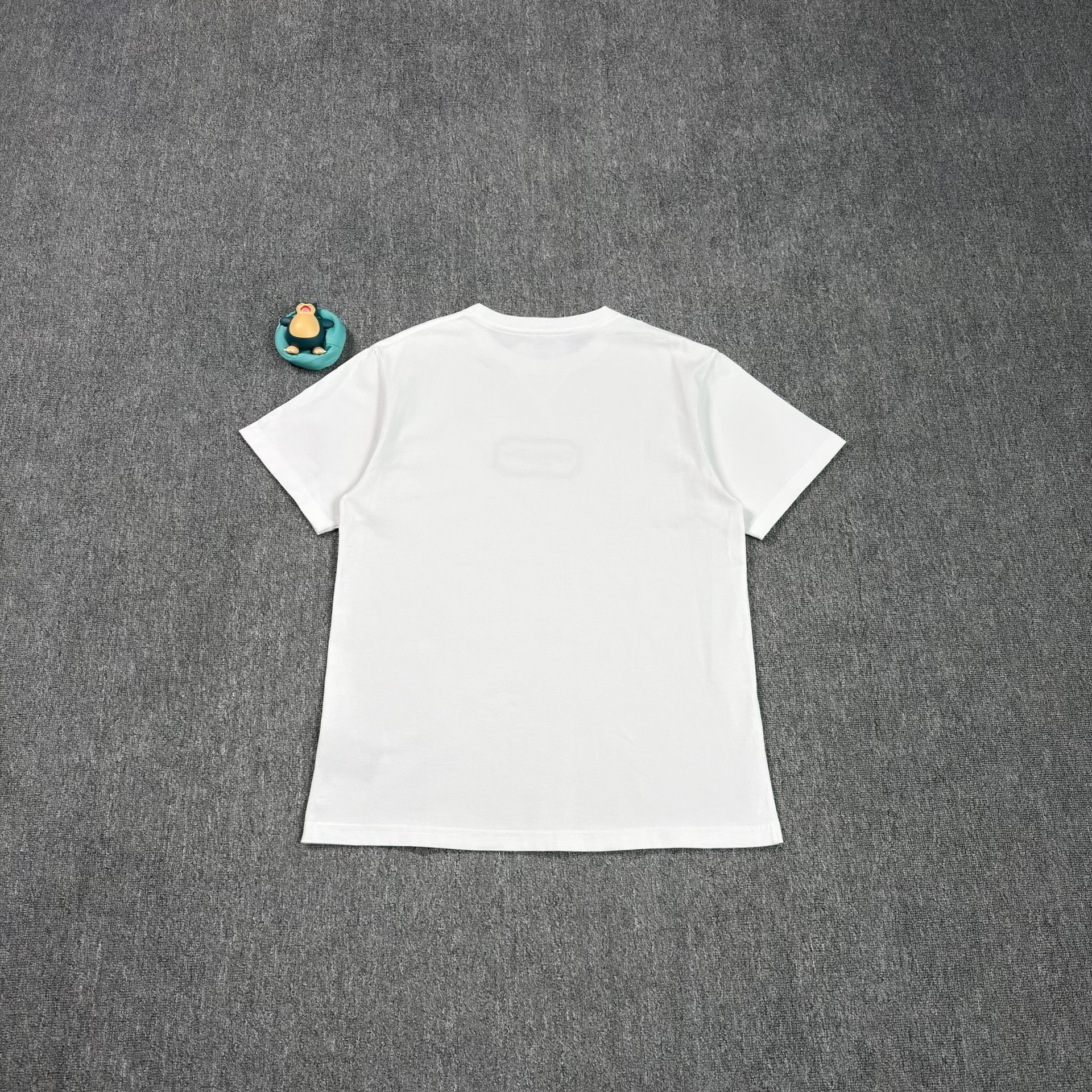 Dior Embossed Logo White Short-Sleeve Shirt — front