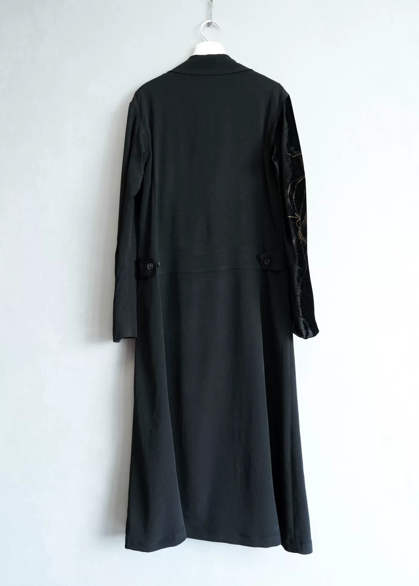 Yohji Yamamoto 20SS Triacetate Biker Coat — back