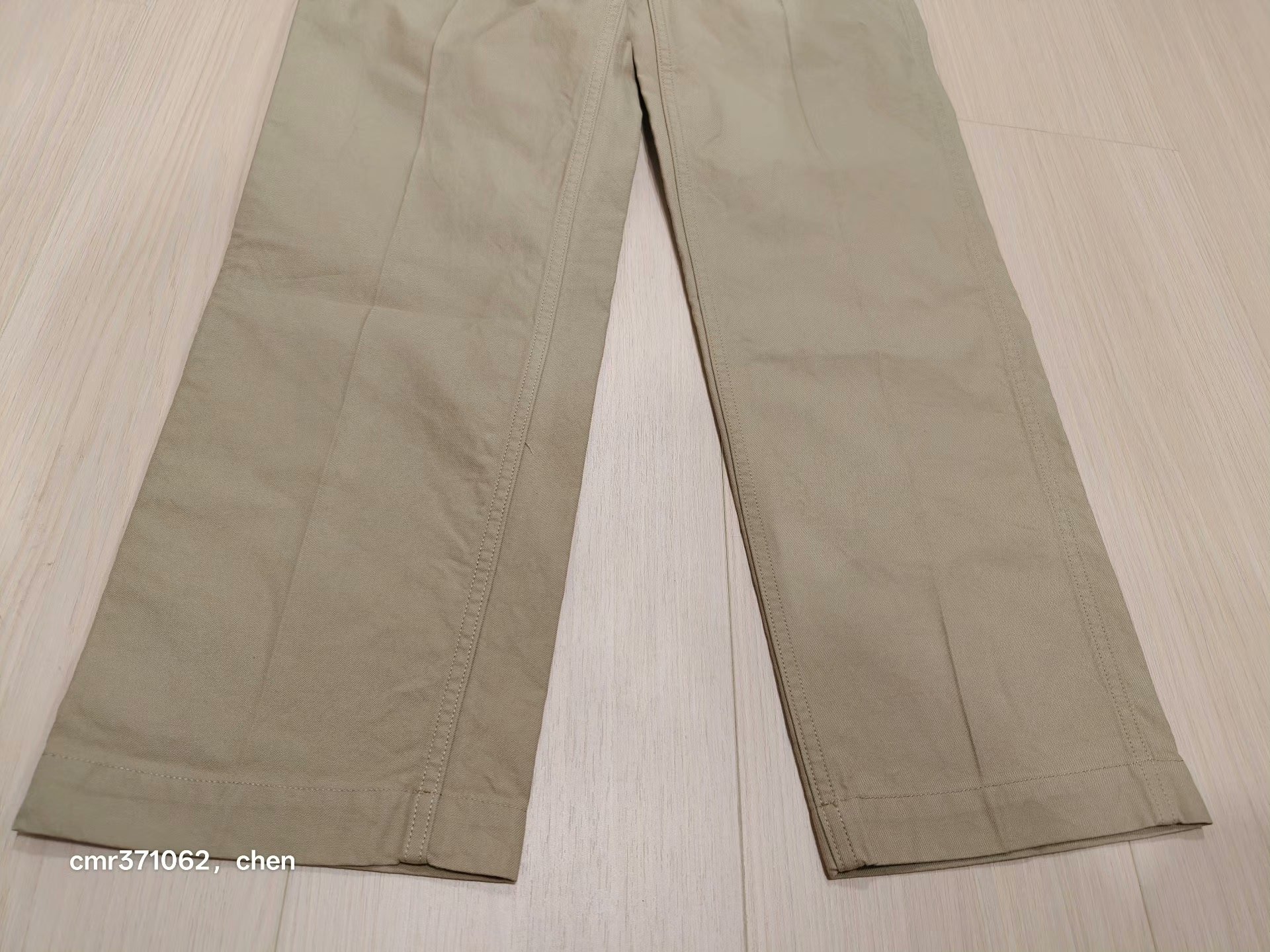 VISVIM 24AW FIELD CHINO PANTS — label