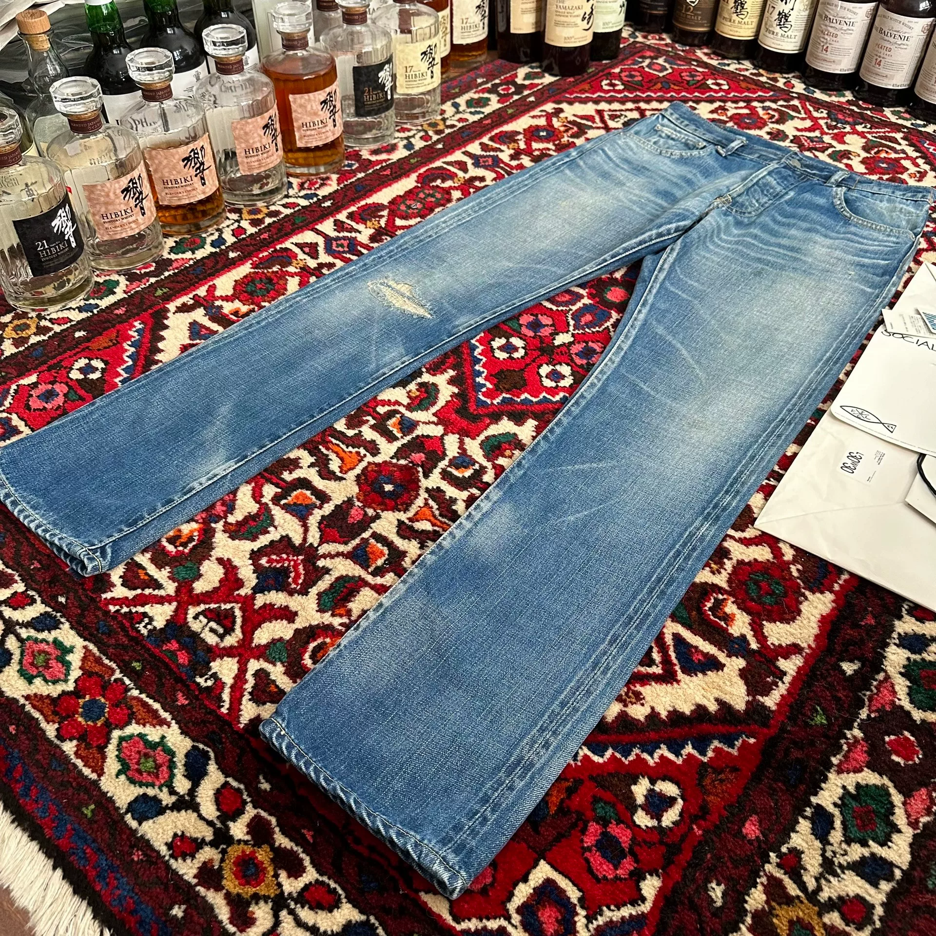 visvim 13aw 01.2D10 Jeans — back