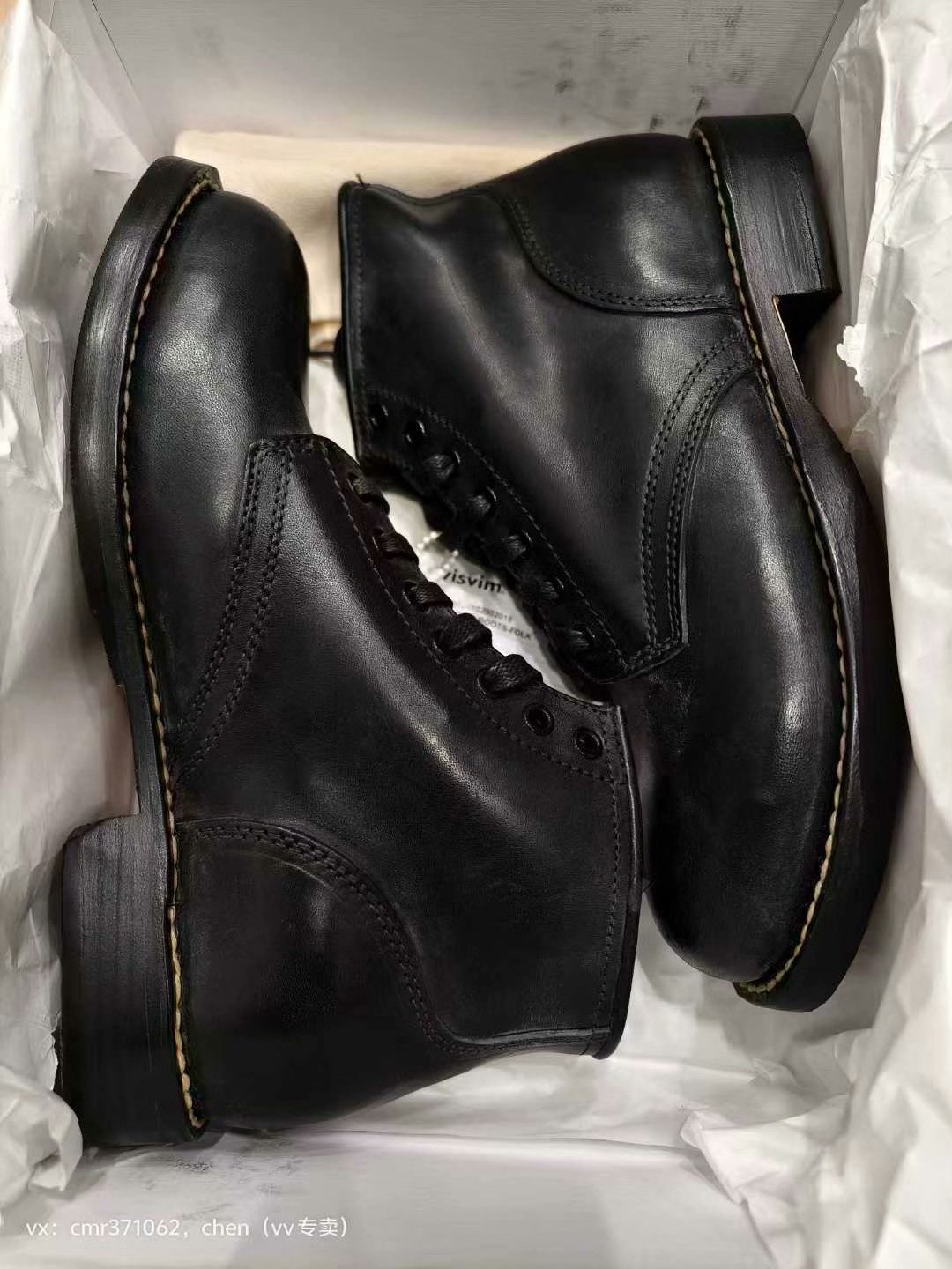 VISVIM 24SS BRIGADIER BOOTS-FOLK — back