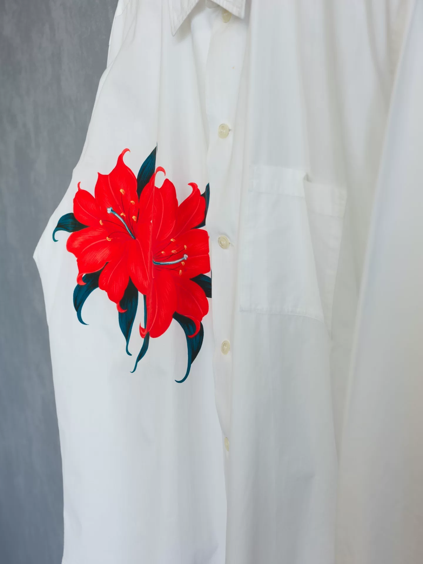 Yohji Yamamoto 87SS Amaryllis Shirt — front