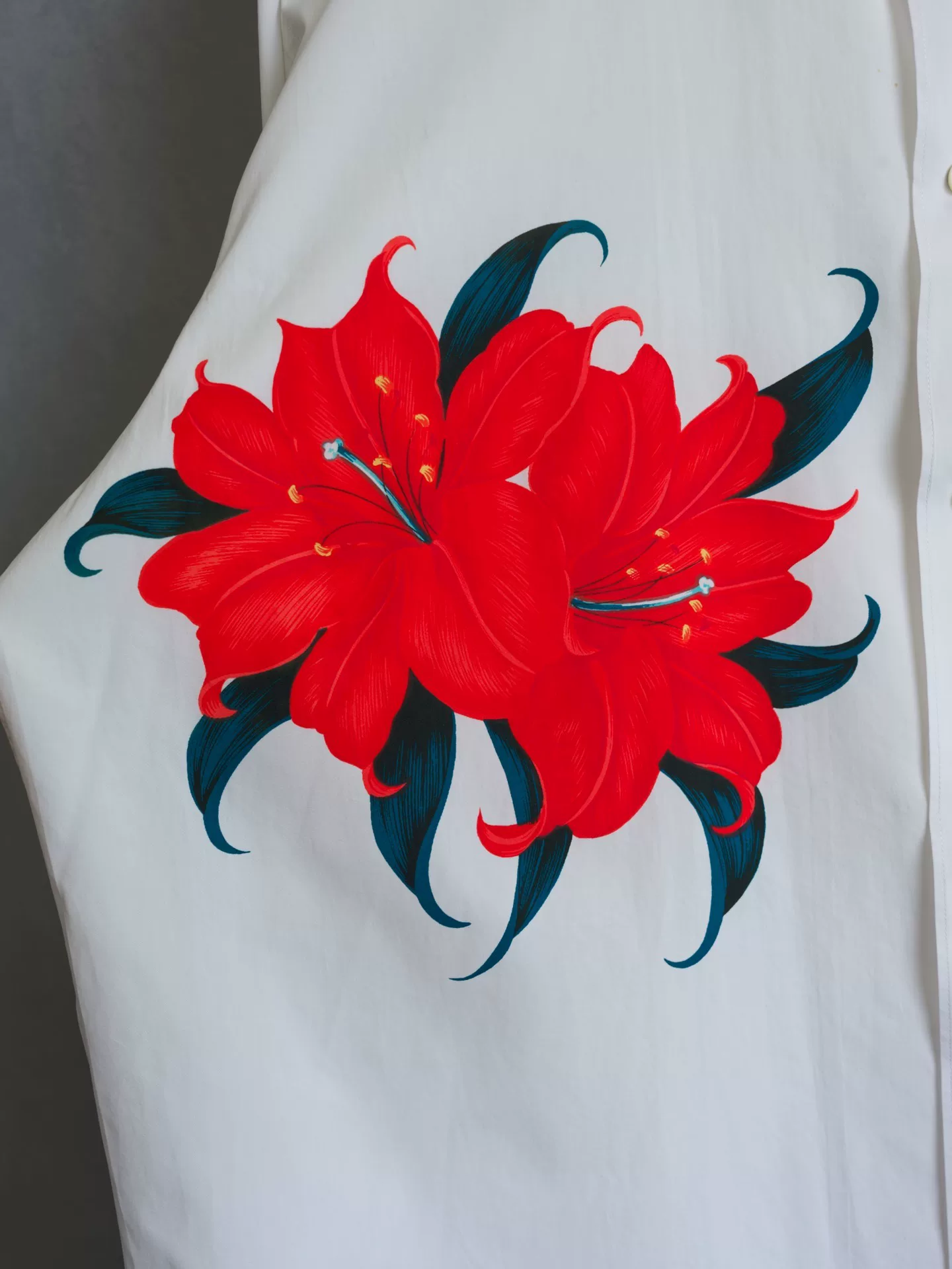Yohji Yamamoto 87SS Amaryllis Shirt — back