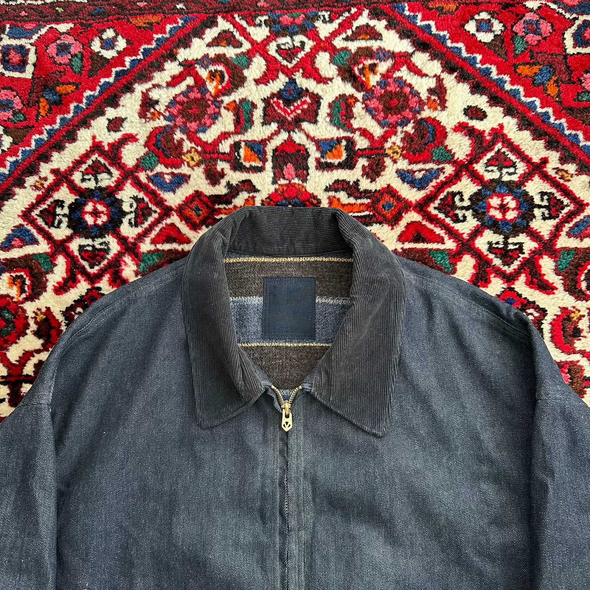 VISVIM 23AW RODNEY MUD Denim Jacket — label