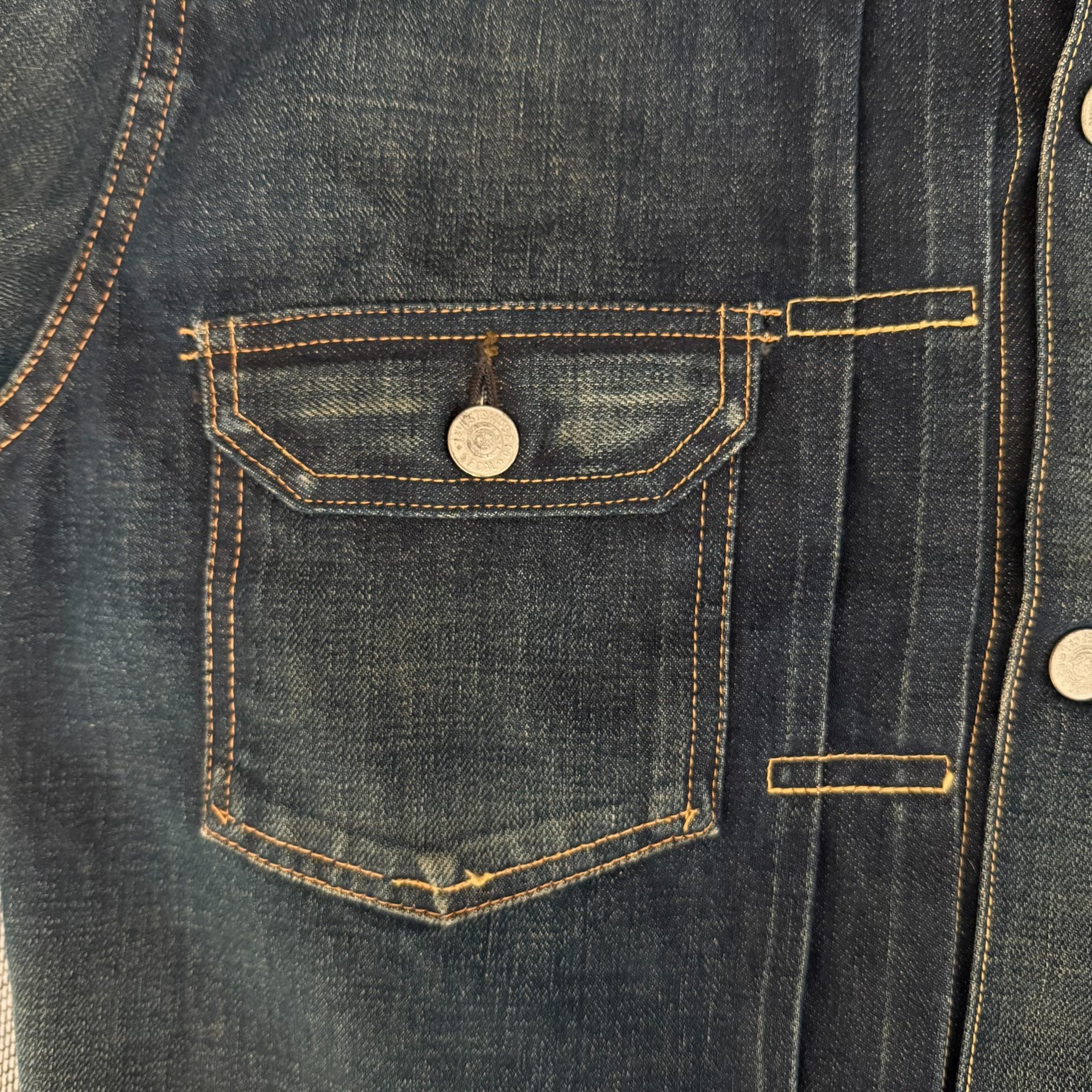 Levi's LVC507XX Type 2 Denim Jacket — label