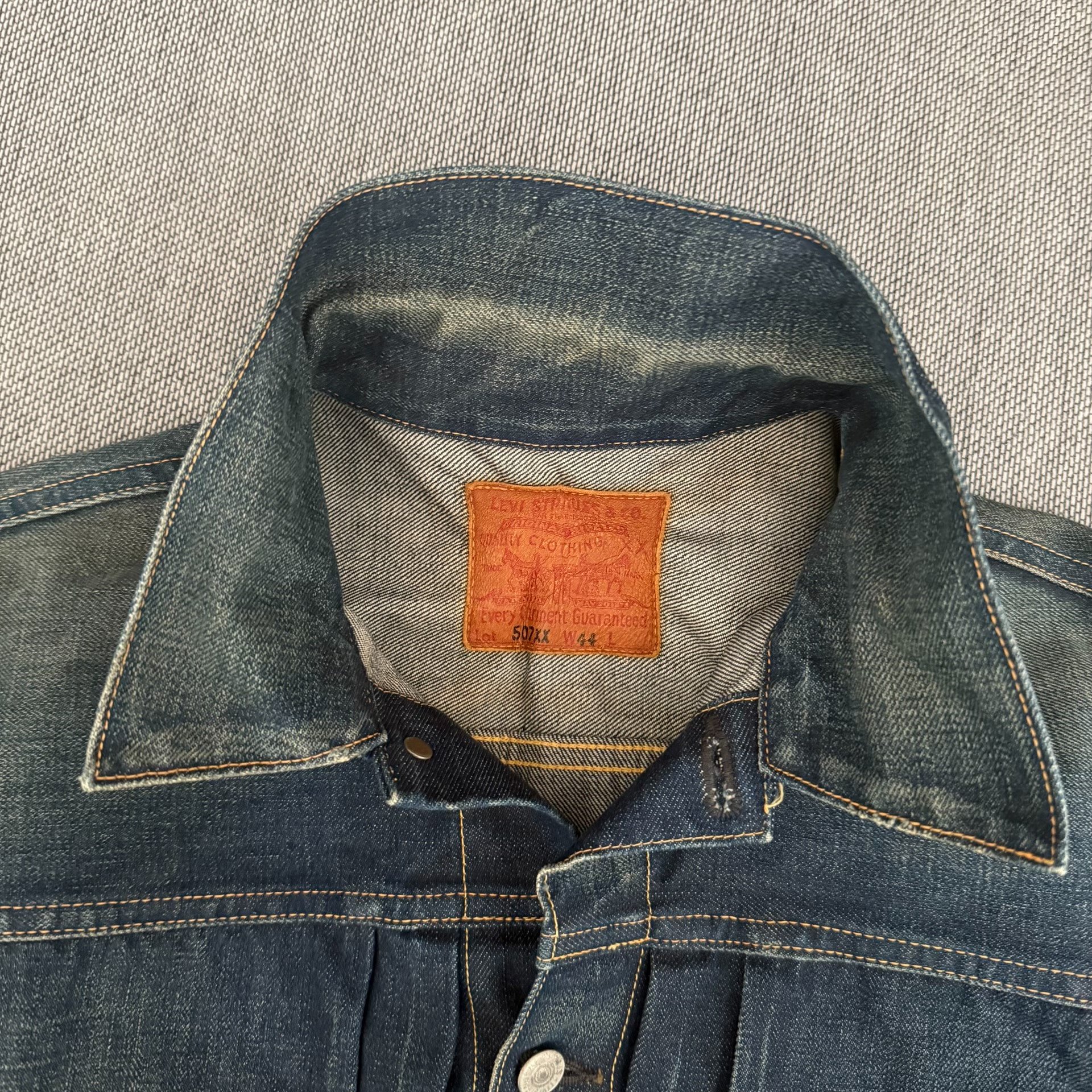 Levi's LVC507XX Type 2 Denim Jacket — detail