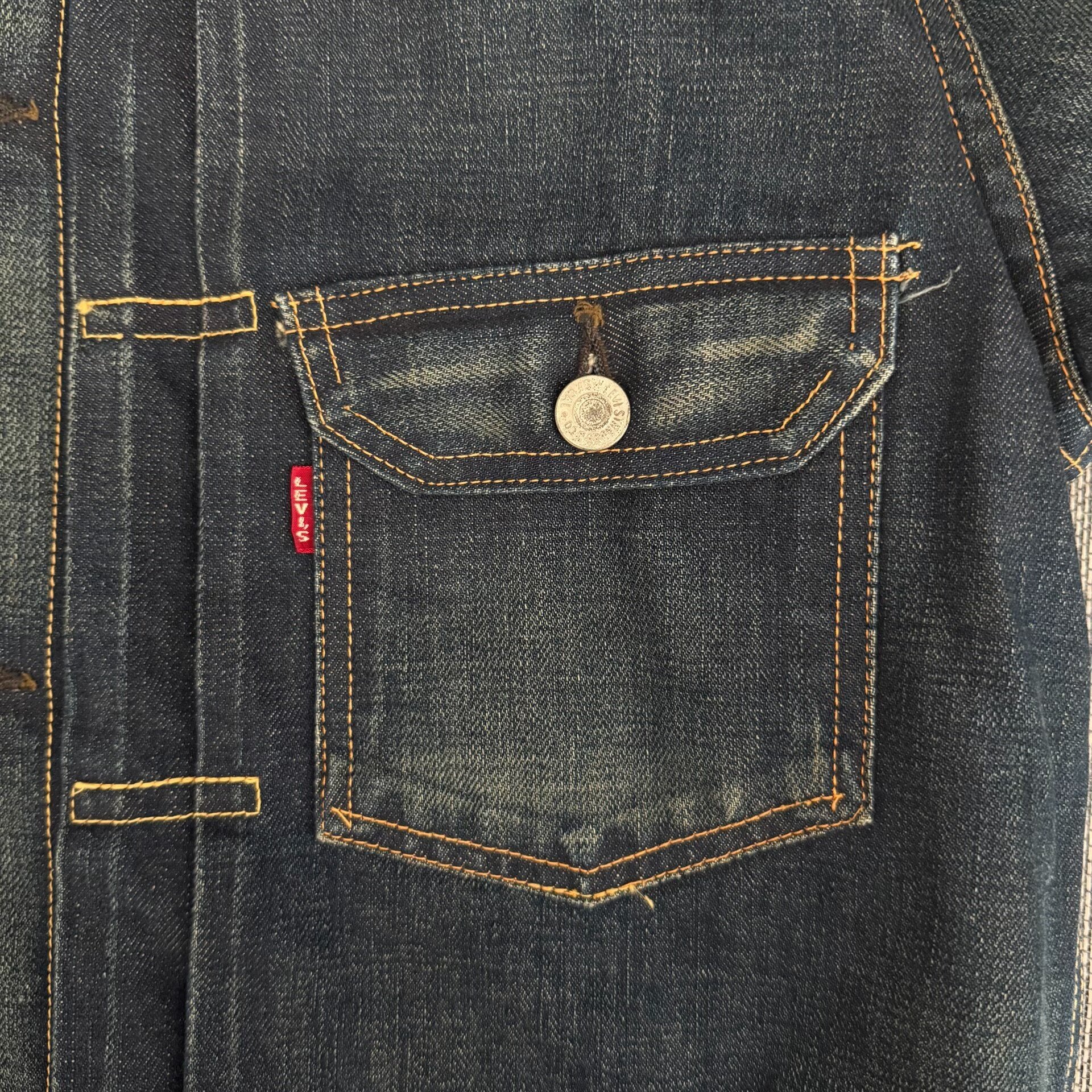 Levi's LVC507XX Type 2 Denim Jacket — back