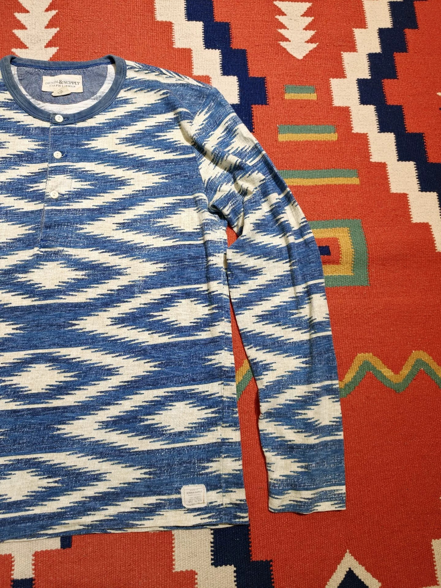 Polo Ralph Lauren Henley Long Sleeve Shirt — front