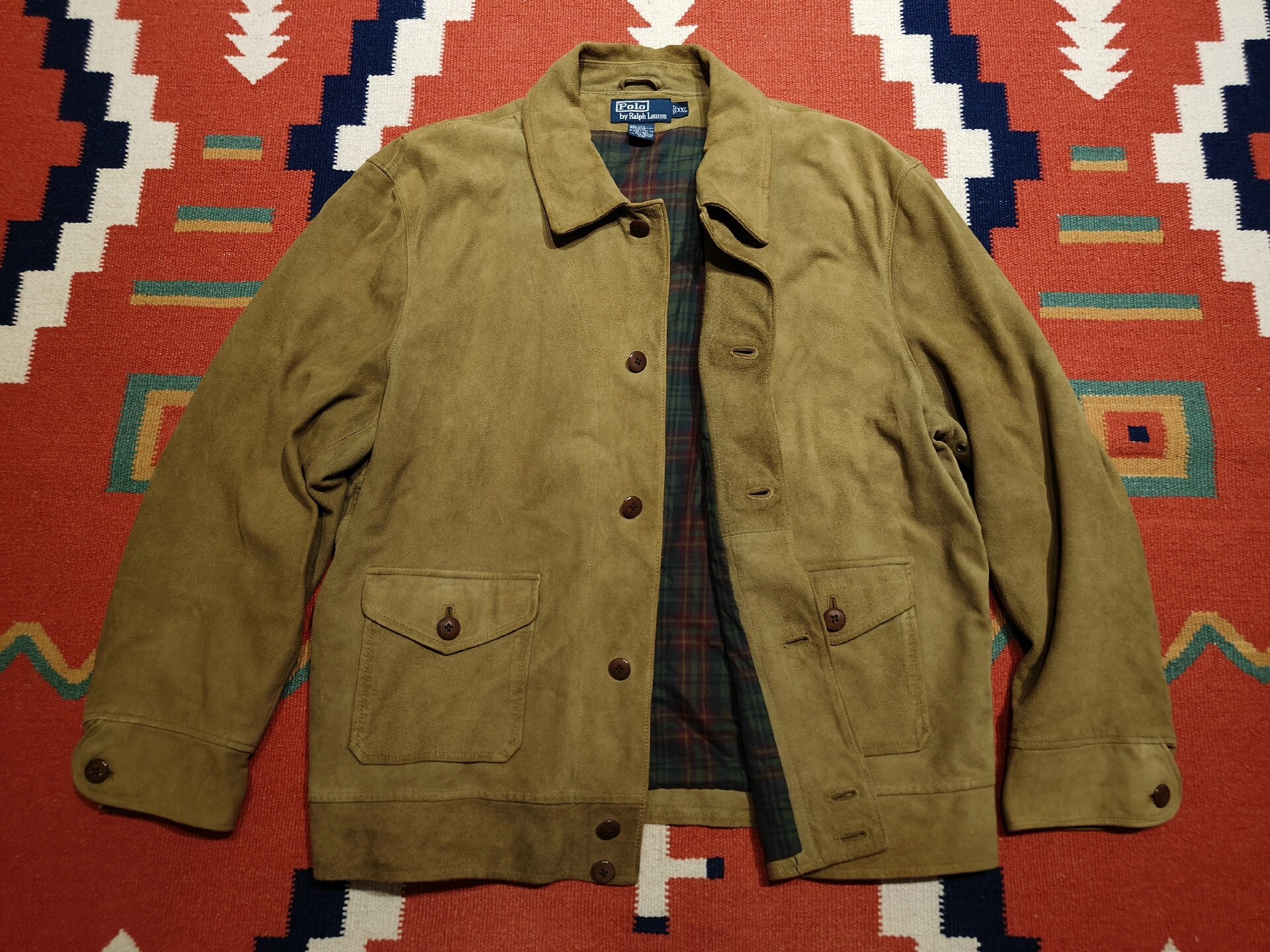 RRL Ralph Lauren Vintage Suede Jacket