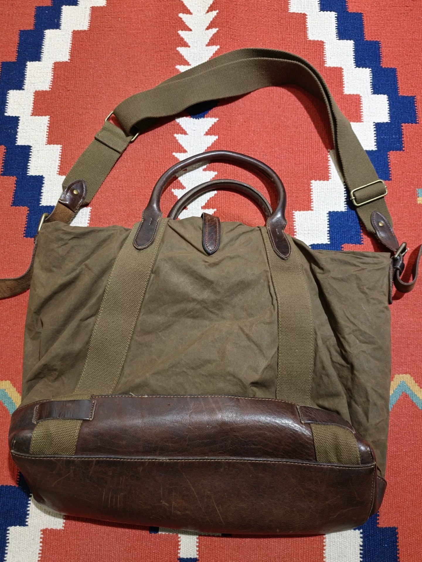 RALPH LAUREN POLO Vintage Canvas Bag — detail