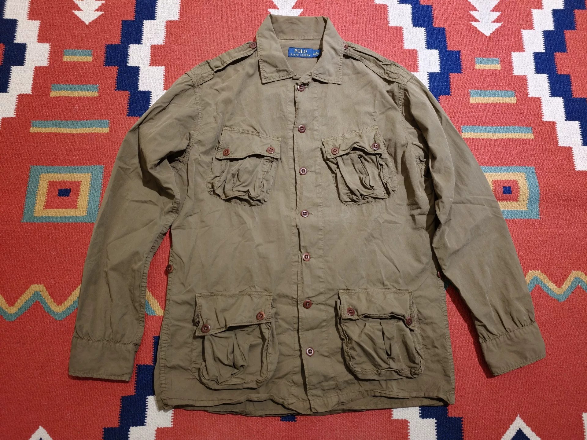RL Polo Ralph Lauren US Army T-Shirt — detail