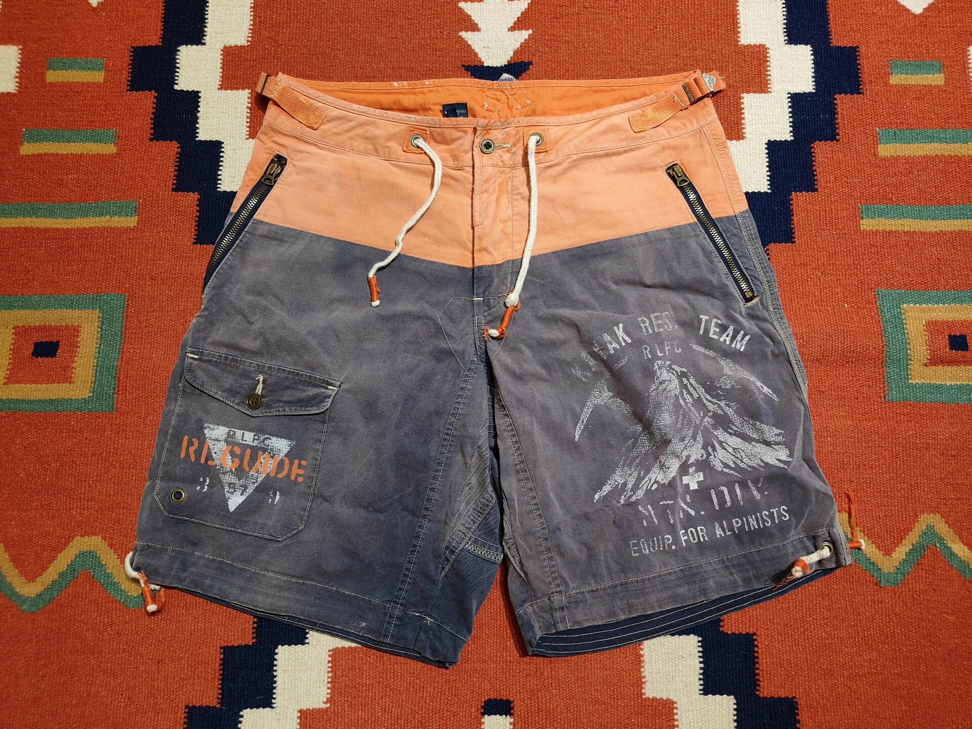 Ralph Lauren RRL Two-Tone Utility Shorts